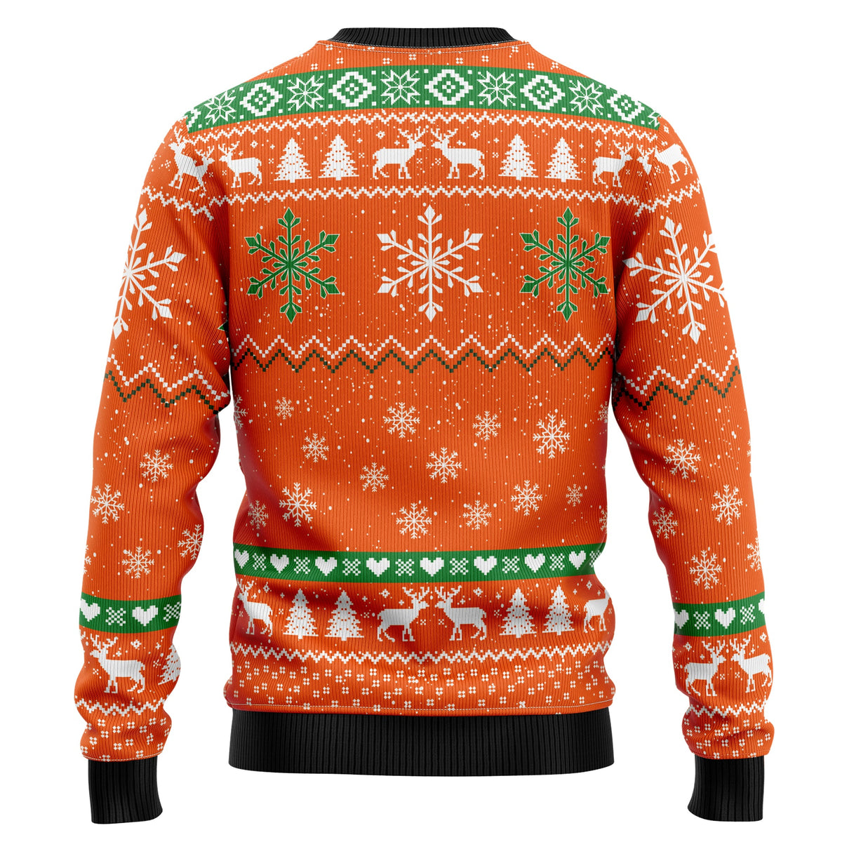 Deer Merry Huntmas Christmas Sweater - Funny Ugly Christmas Sweater for Men and Women, Unisex Holiday Party Outfit