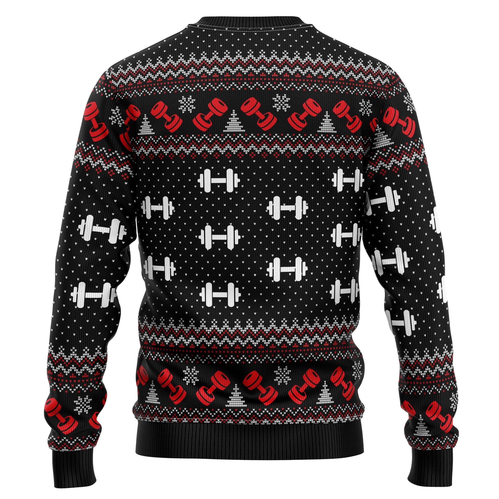 Welcome To The North Swole Ugly Christmas Sweater - Unisex Holiday Party Pullover, Funny Christmas Gift for Men Women
