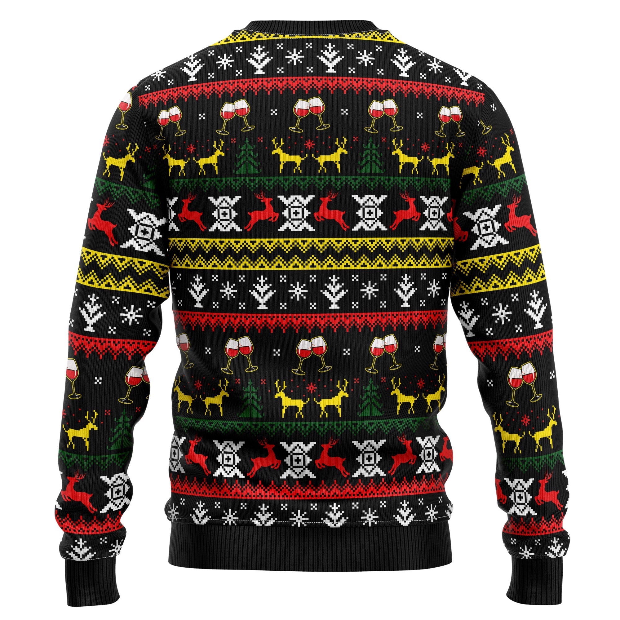 Reindeer Ugly Christmas Sweater - Time To Get Blitzened, Funny Holiday Party Outfit for Men and Women, Xmas Gift 2026