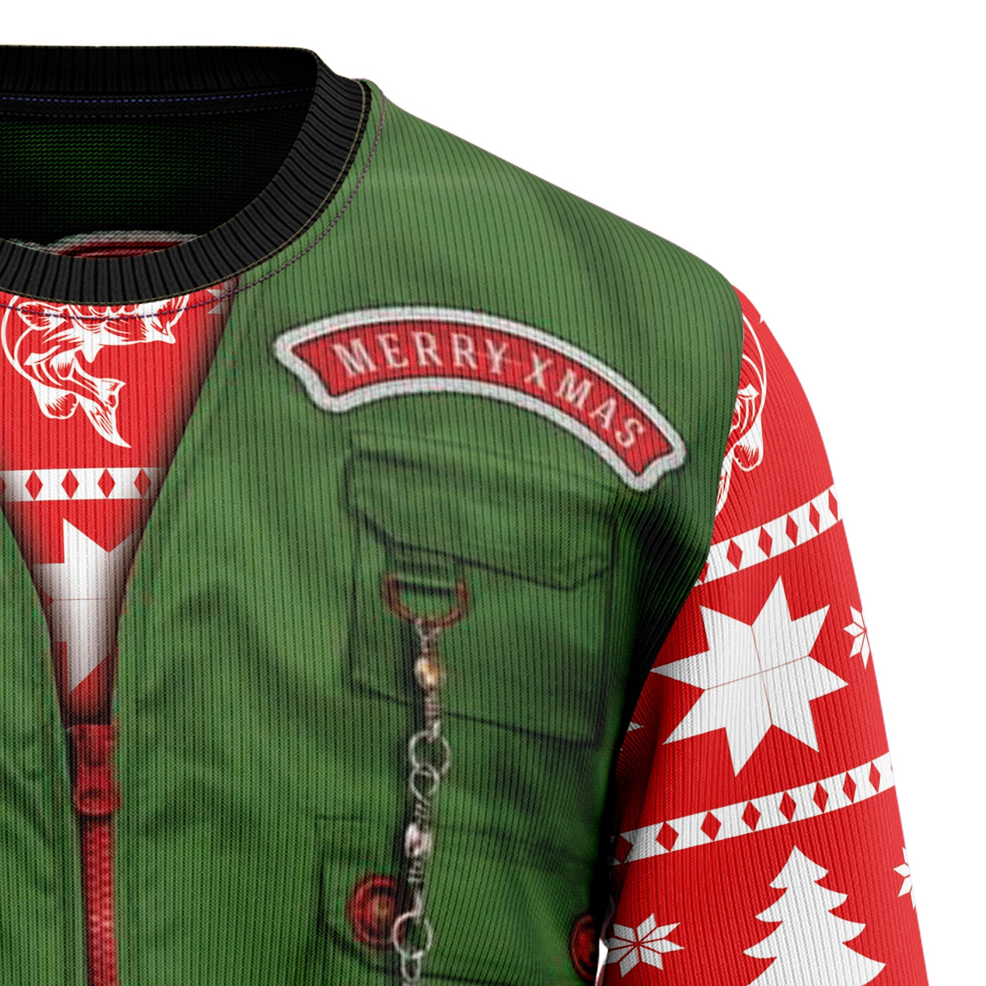 Merry Fishmas Ugly Christmas Sweater - Funny Holiday Party Pullover for Men and Women, Festive Christmas Gift 2026