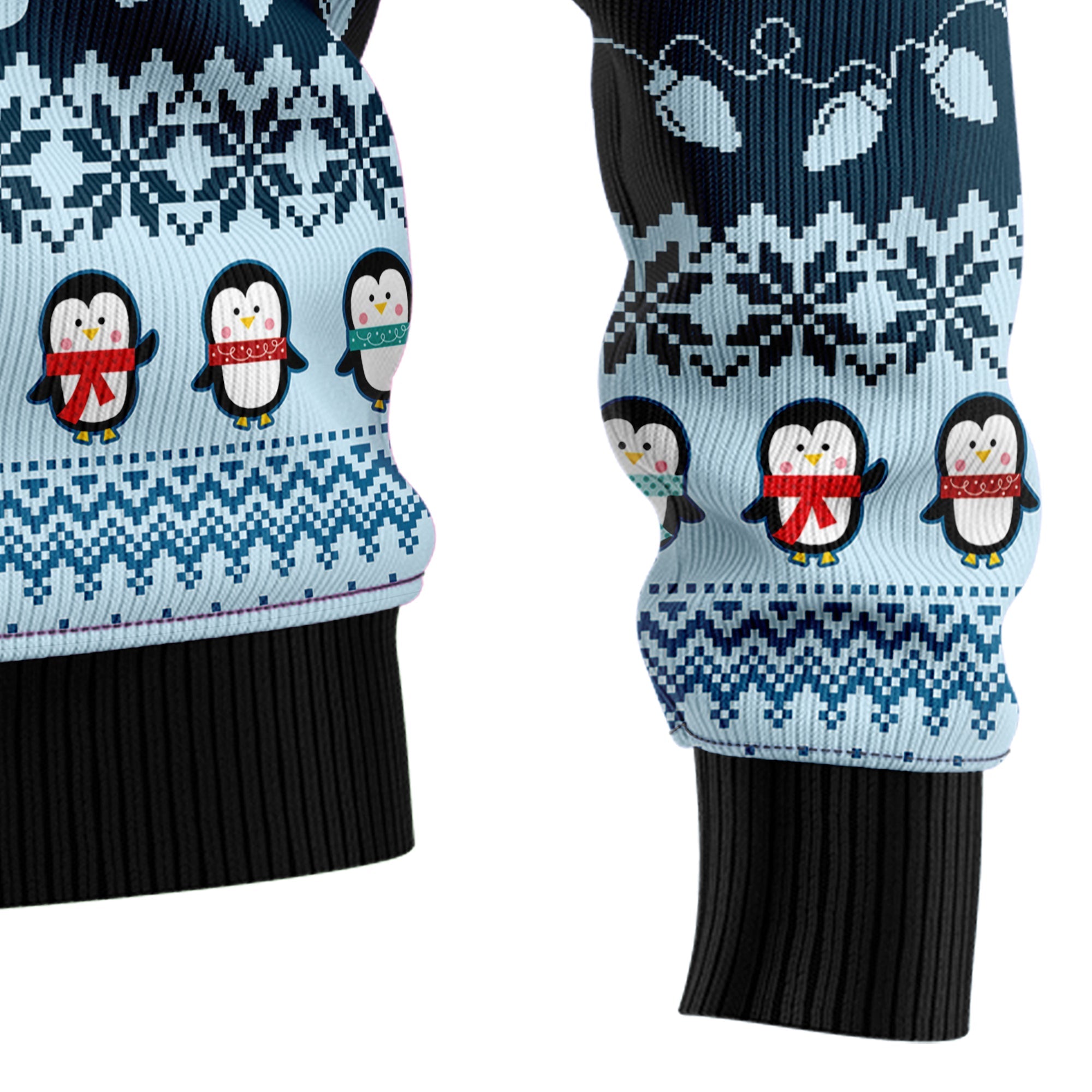 It's Penguin-ing christmas Ugly Christmas Sweater - Unisex Holiday Party Pullover, Funny Christmas Gift for Men Women