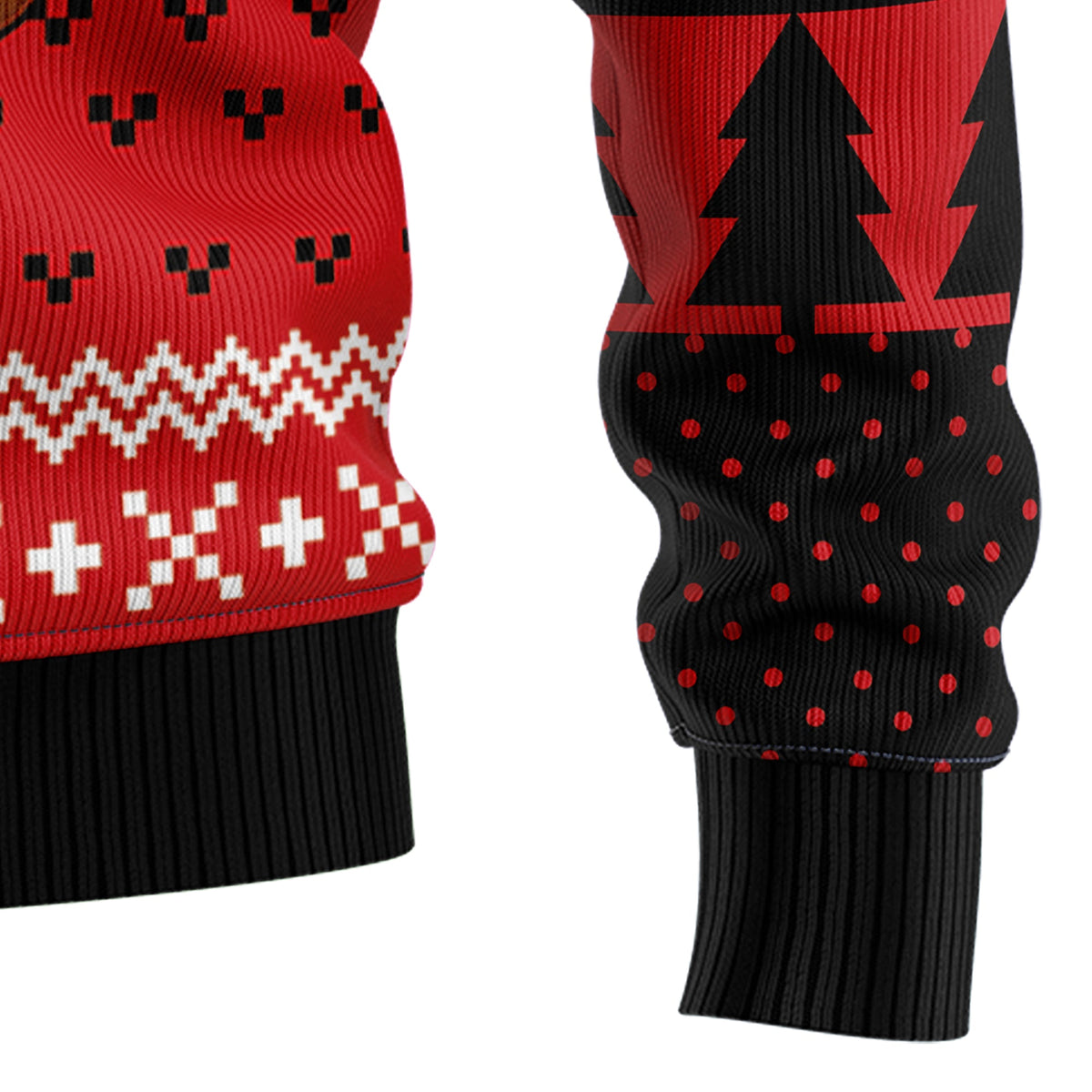 Christmas Bite Me Gingerbread Sweater - Funny Ugly Christmas Sweater for Men and Women, Unisex Holiday Party Outfit