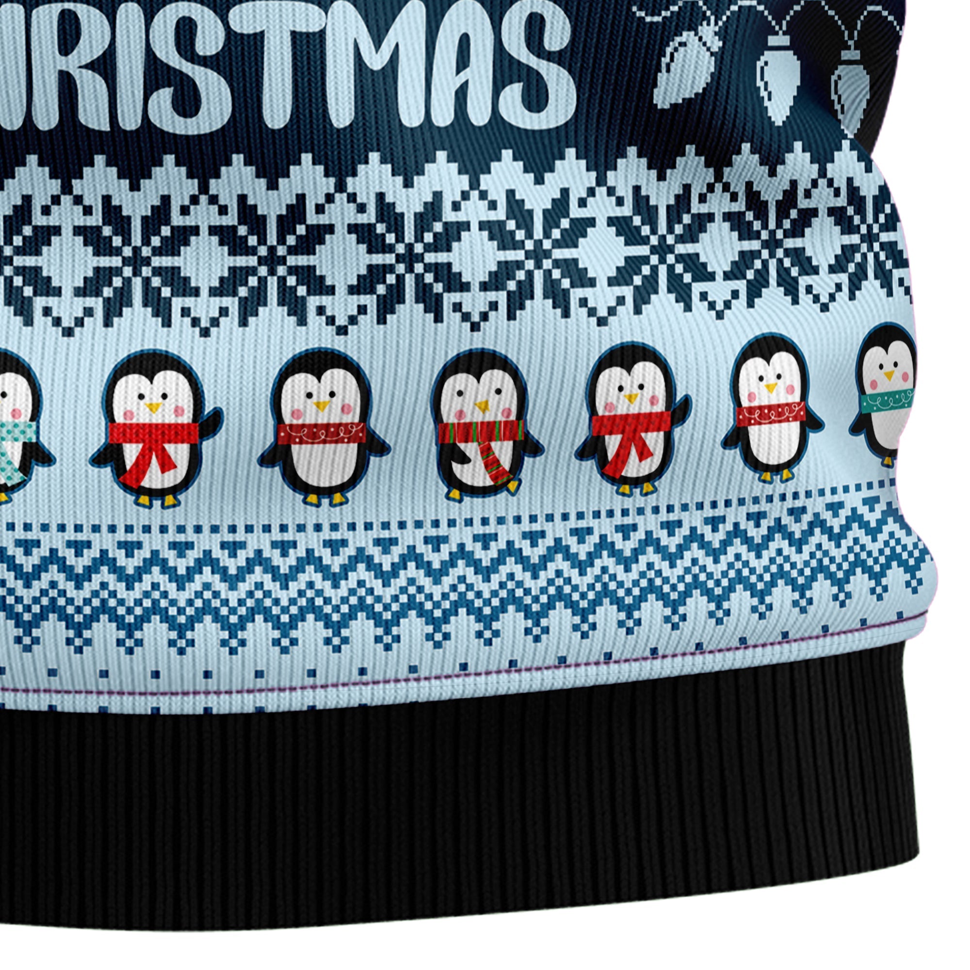It's Penguin-ing christmas Ugly Christmas Sweater - Unisex Holiday Party Pullover, Funny Christmas Gift for Men Women