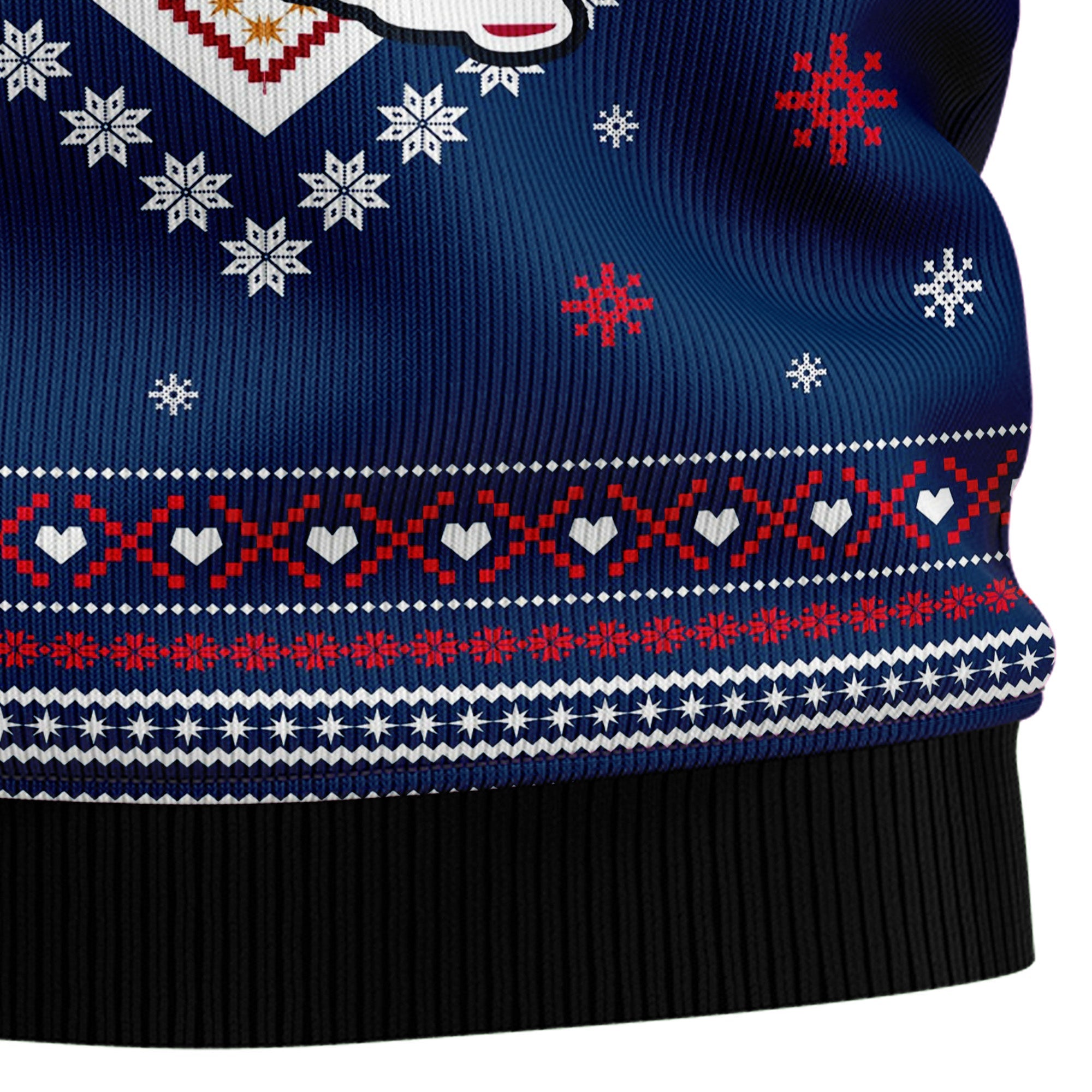 Texas Flag Ugly Christmas Sweater, USA Flag Holiday Pullover, Patriotic Christmas Party Outfit and Gift for Texas Lovers