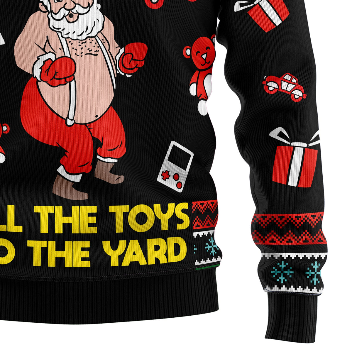 My Milkshake Brings Christmas Ugly Sweater, Funny Holiday Sweater for Adults, Cute Christmas Party Gift for Friends and Family