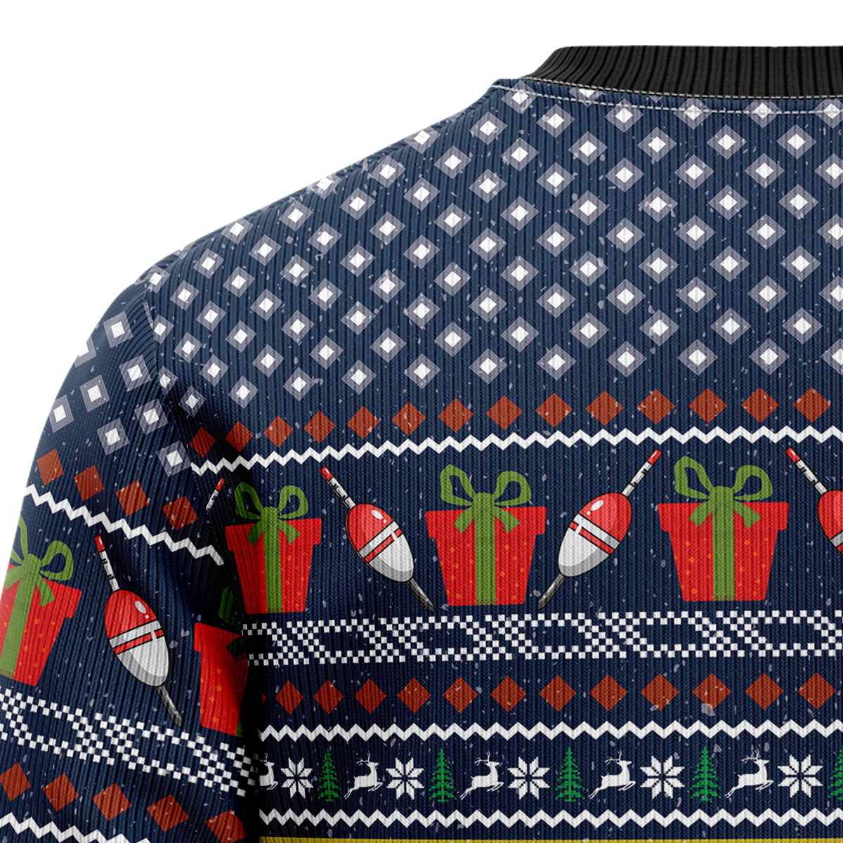 Fishing Part Time Ugly Christmas Sweater, Fishing Christmas Sweater, Angler Holiday Sweater, Gift for Men Women
