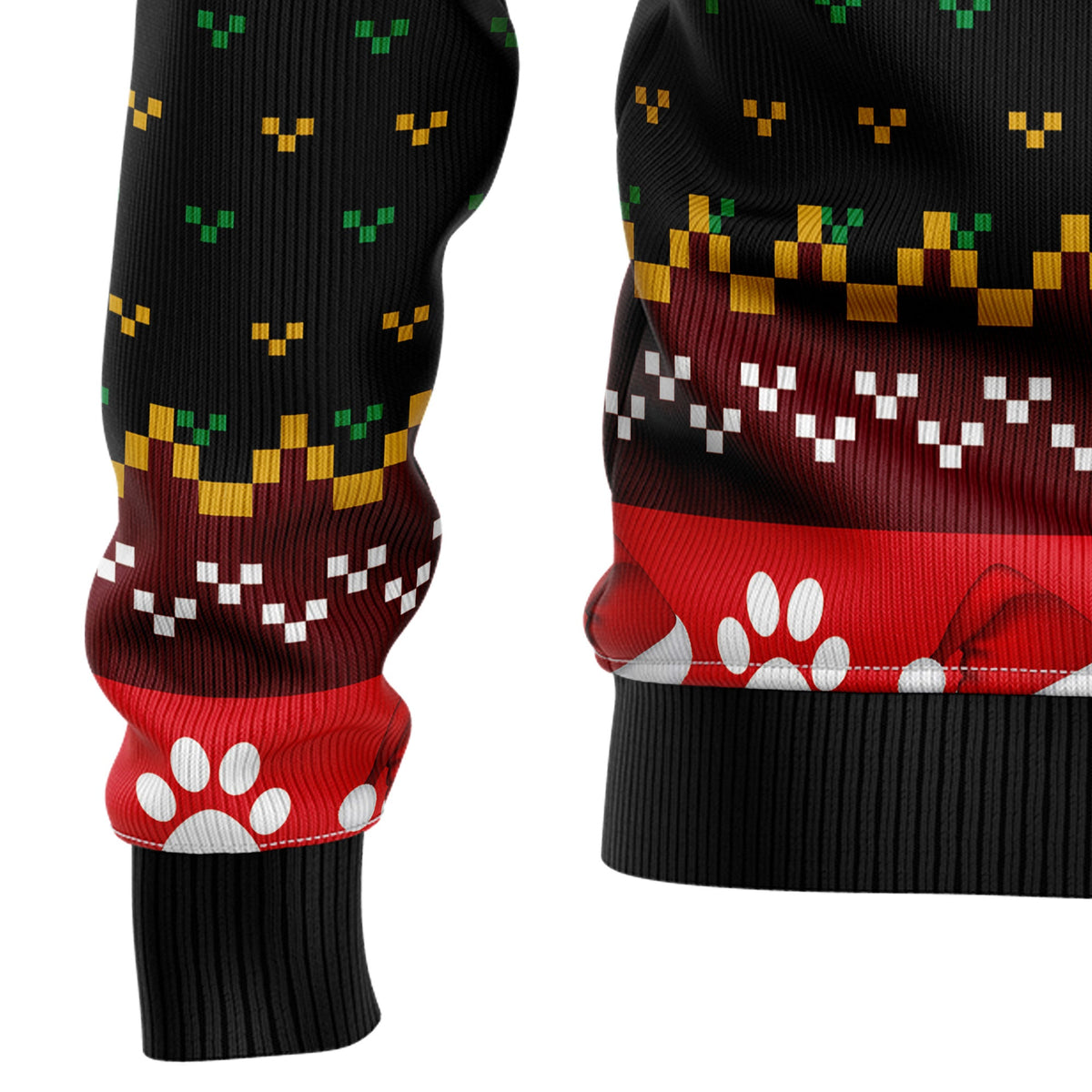 Golden Retriever Christmas Sweater - Funny Ugly Christmas Sweater for Men and Women, Unisex Holiday Party Outfit
