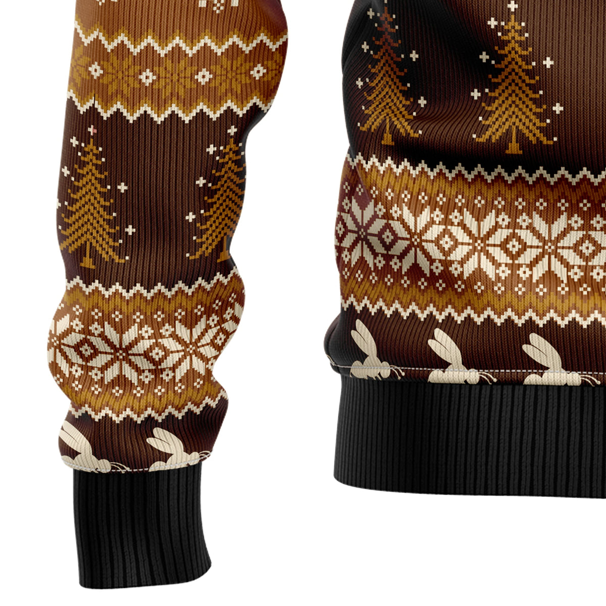 Bee Merry Christmas Sweater - Funny Ugly Christmas Sweater for Men and Women, Unisex Holiday Party Outfit