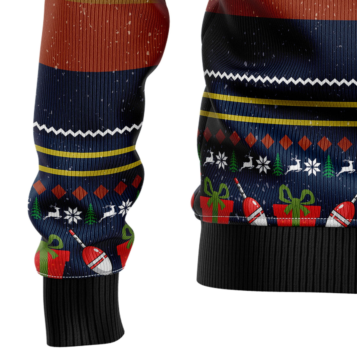 Fishing Part Time Ugly Christmas Sweater, Fishing Christmas Sweater, Angler Holiday Sweater, Gift for Men Women