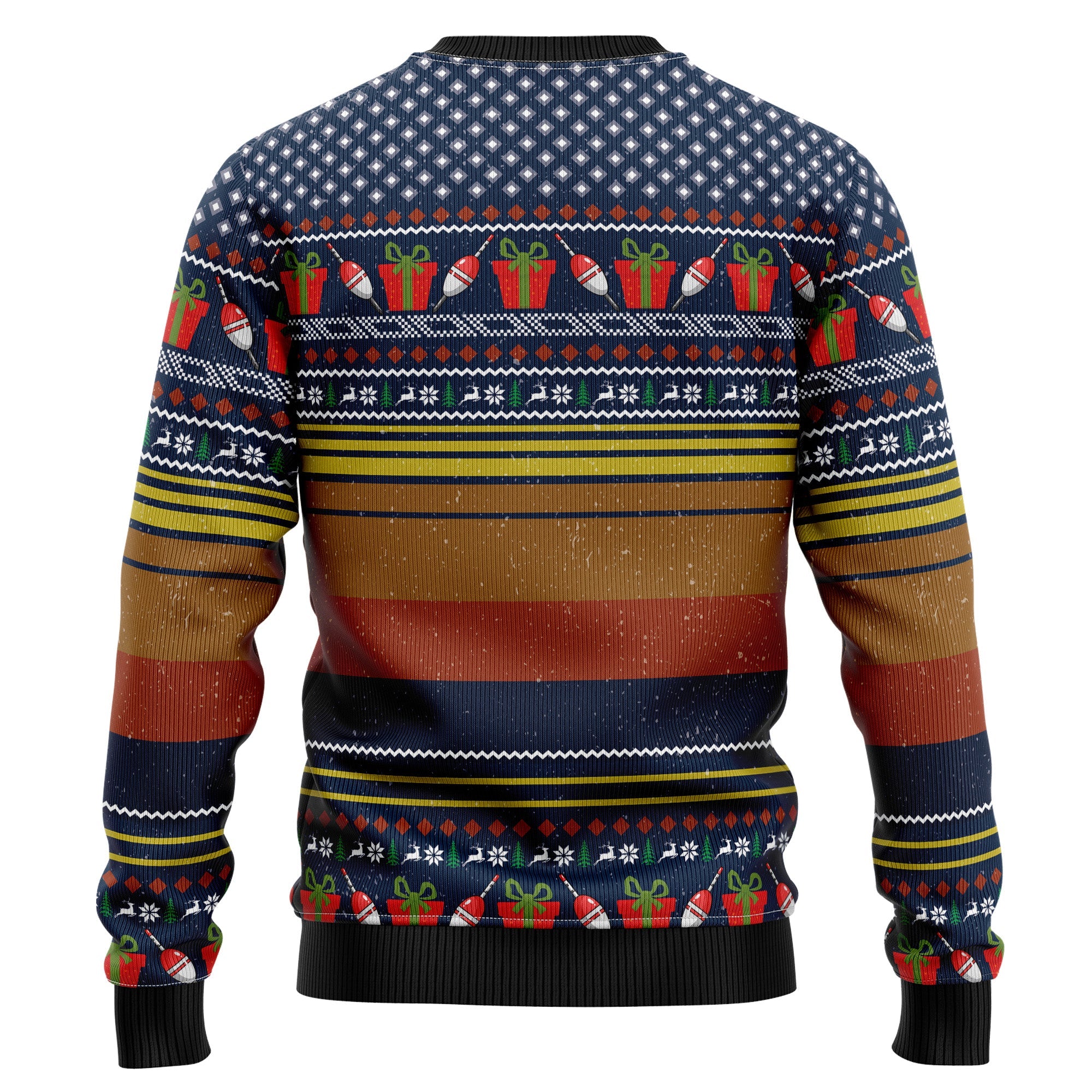 Fishing Part Time Ugly Christmas Sweater, Fishing Christmas Sweater, Angler Holiday Sweater, Gift for Men Women