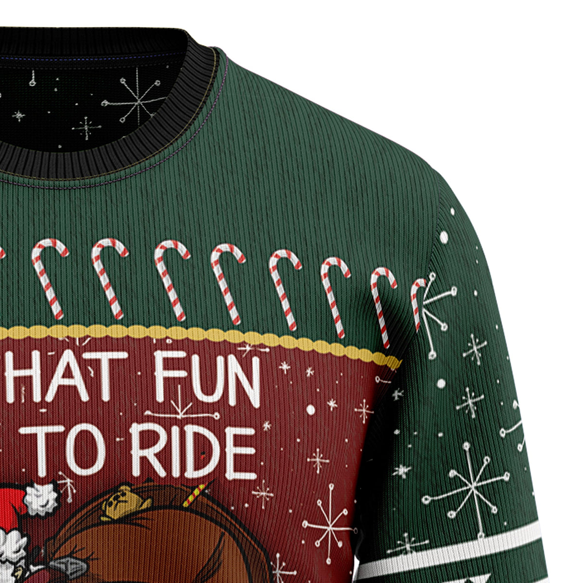 Santa Cycling Ugly Christmas Sweater, Cycling Christmas Sweater, Bicycle Lover Holiday Gift for Men and Women