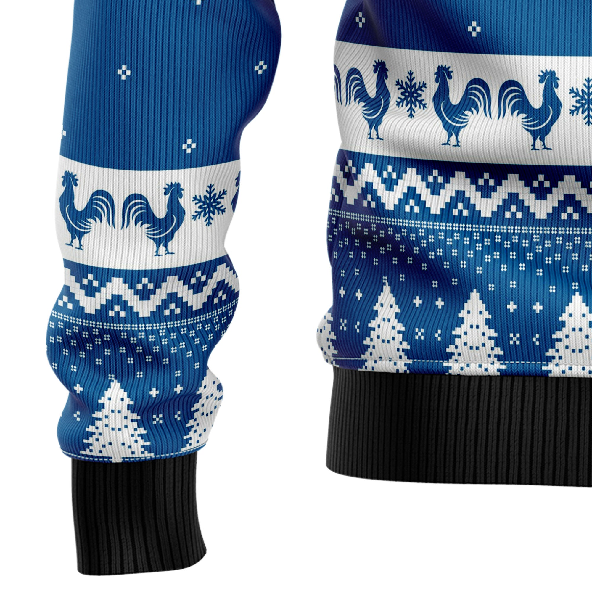 Funny Chicken Ugly Christmas Sweater for Men and Women, Funny Holiday Party Outfit, Festive Christmas Gift