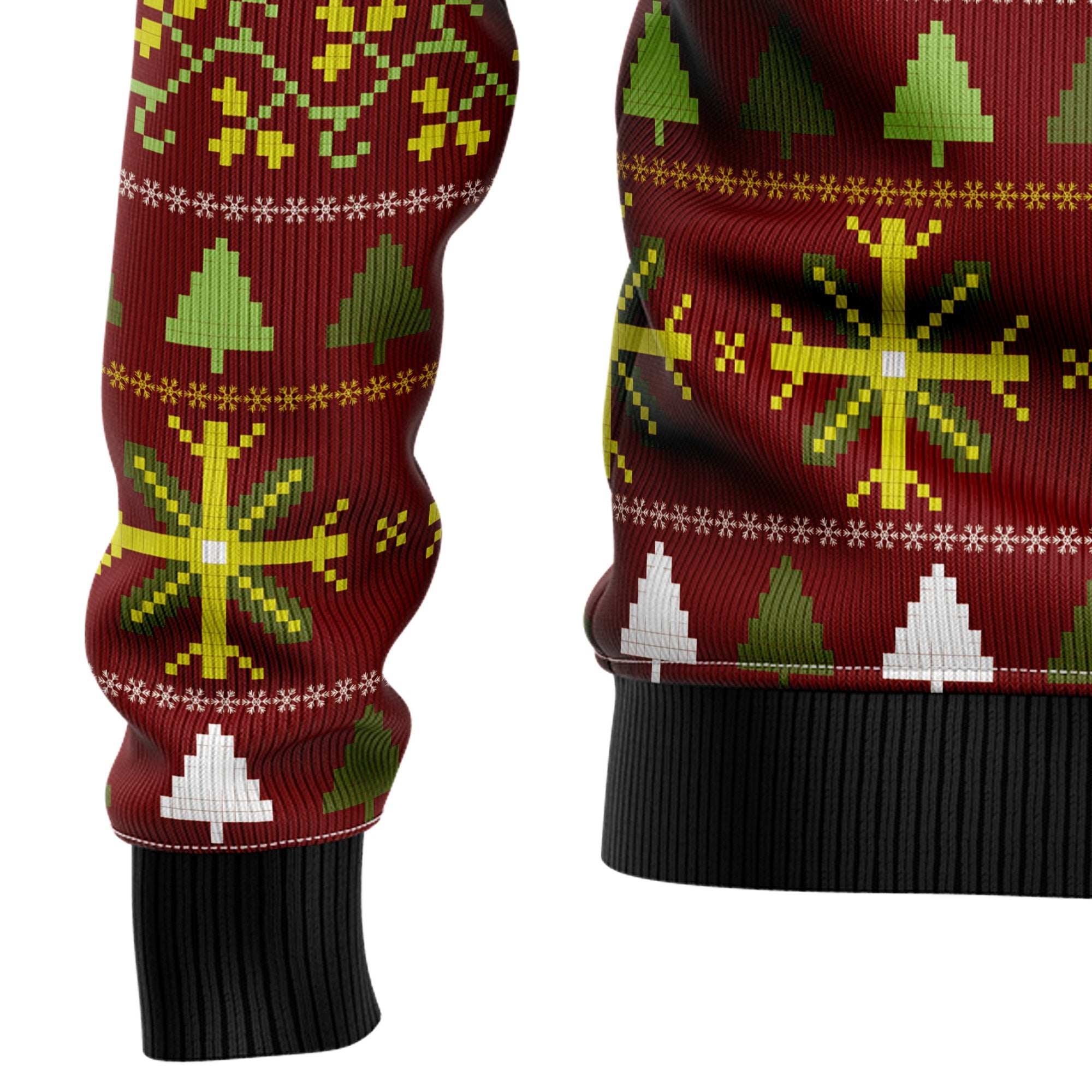 Too Cool To Be Called Grandpa Ugly Christmas Sweater for Men Women, Funny Holiday Party Outfit, Festive Xmas Gift