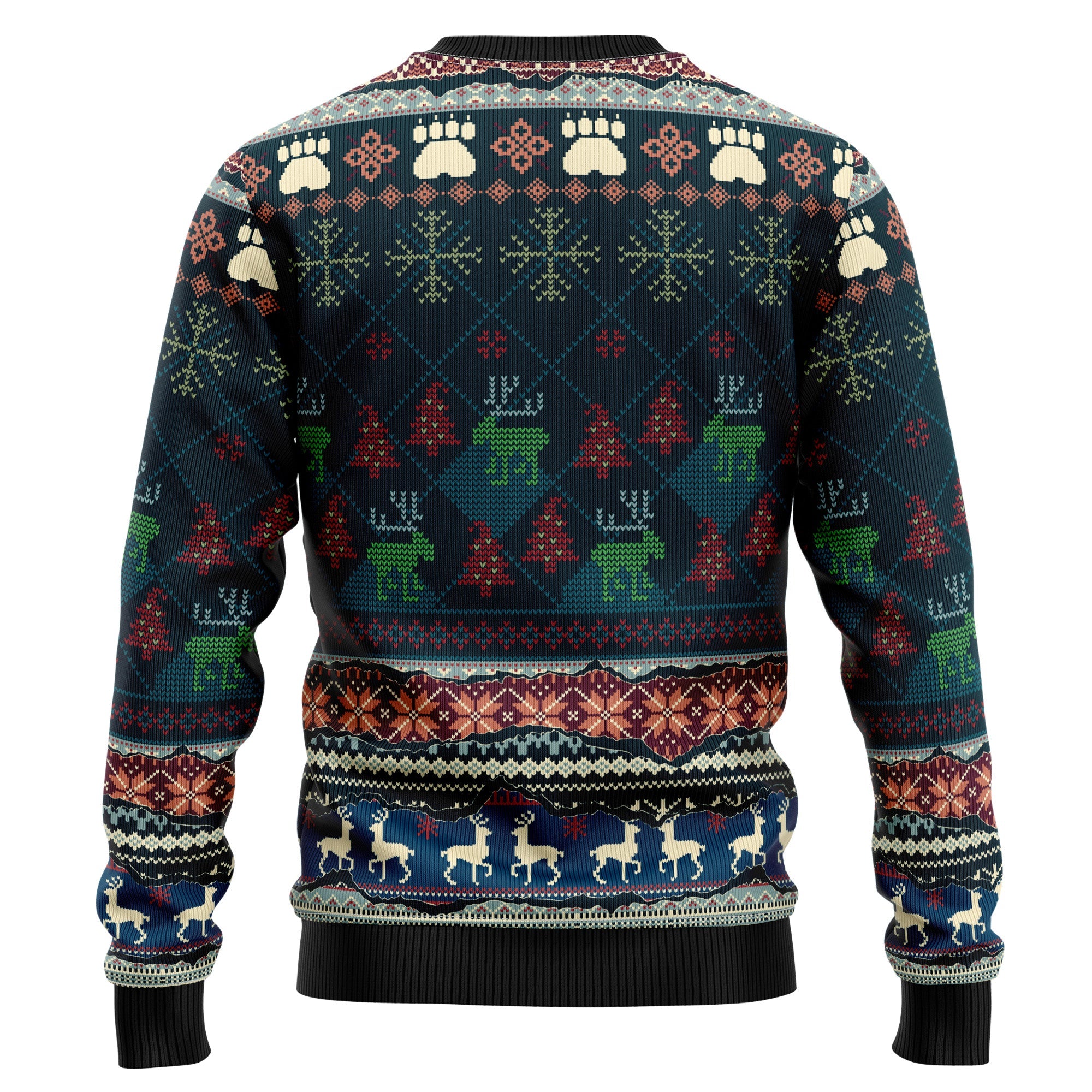 Cute Bernese Mountain Dog Christmas Ugly Christmas Sweater for Men Women, Funny Holiday Party Outfit, Festive Xmas Gift