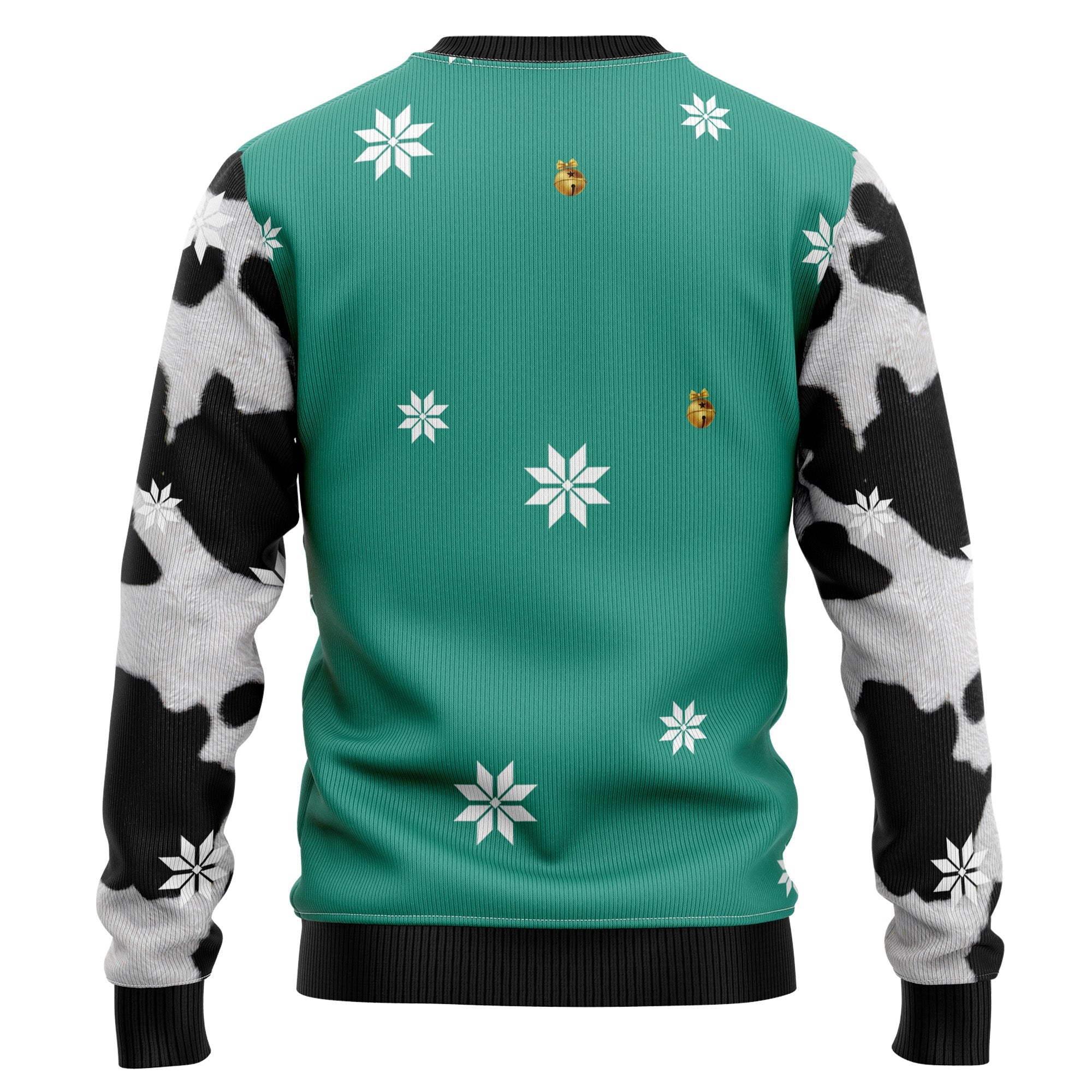 Cow Merry Christmas Heifer Ugly Christmas Sweater for Men and Women, Funny Holiday Party Outfit, Festive Christmas Gift