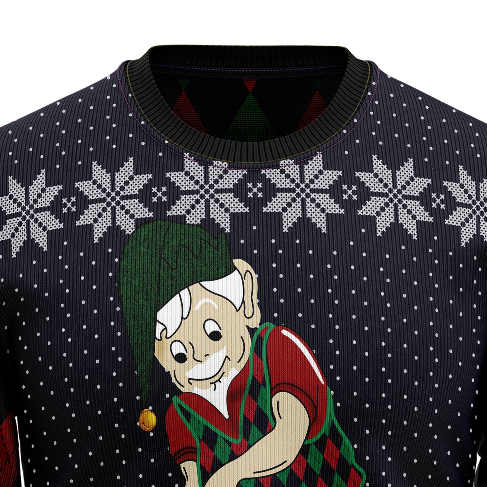 Golf Lover Ugly Christmas Sweater for Men and Women, Funny Holiday Party Outfit, Festive Christmas Gift