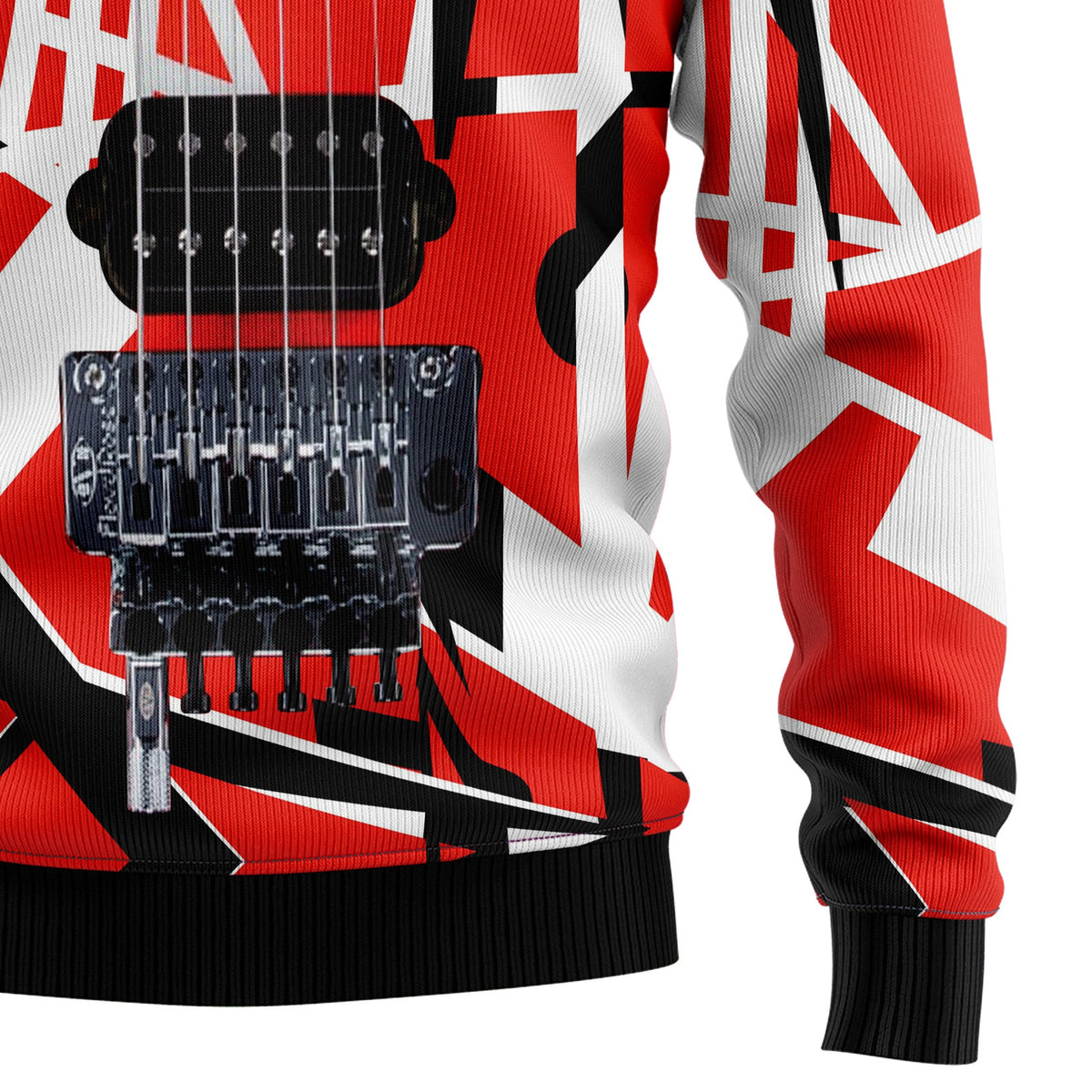 Guitar Ugly Christmas Sweater for Men and Women, Funny Holiday Party Outfit, Festive Christmas Gift, Holiday Gift