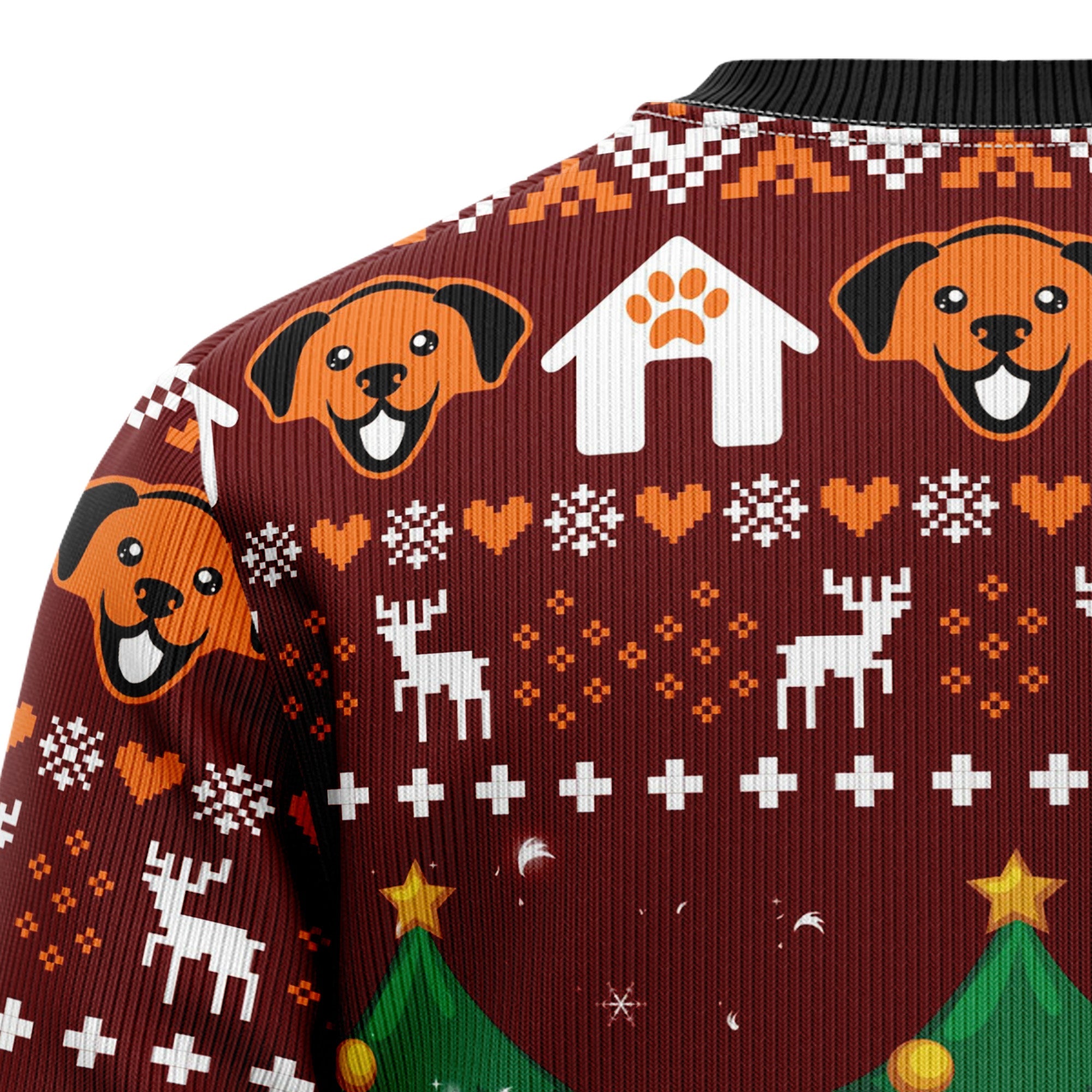 Cavalier King Charles Spaniel Pine Tree Ugly Christmas Sweater for Men Women, Holiday Party Outfit, Funny Xmas Gift