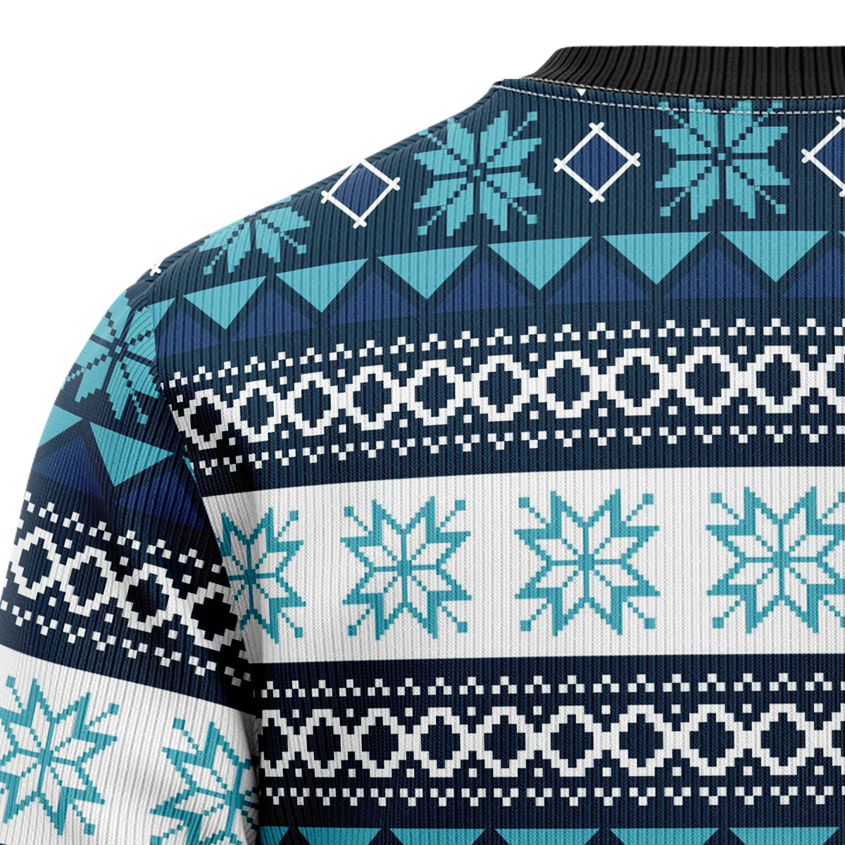 Happy Hanukkah Holiday Sweater - Funny Ugly Christmas Sweater for Men and Women, Unisex Holiday Party Outfit
