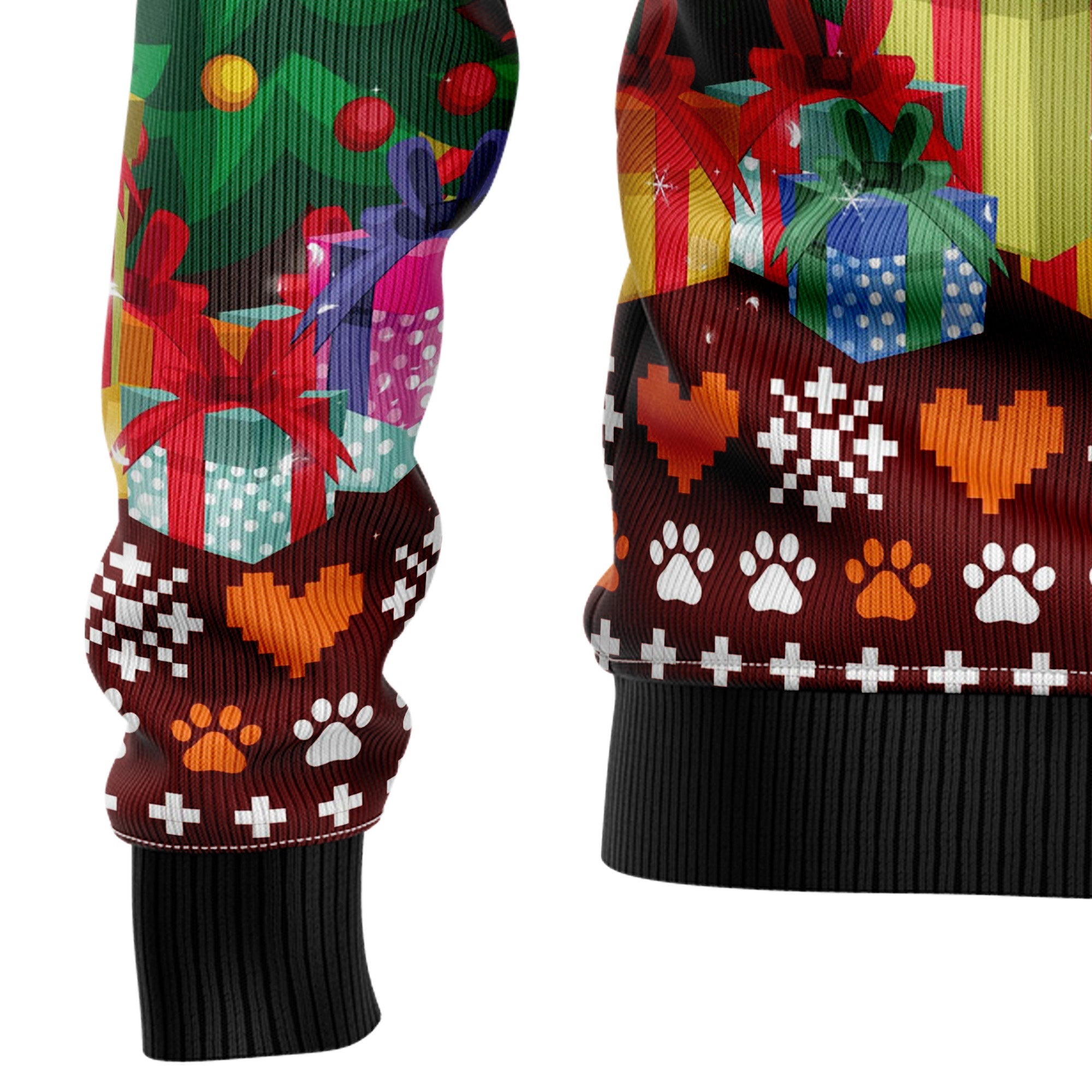 Cavalier King Charles Spaniel Pine Tree Ugly Christmas Sweater for Men Women, Holiday Party Outfit, Funny Xmas Gift