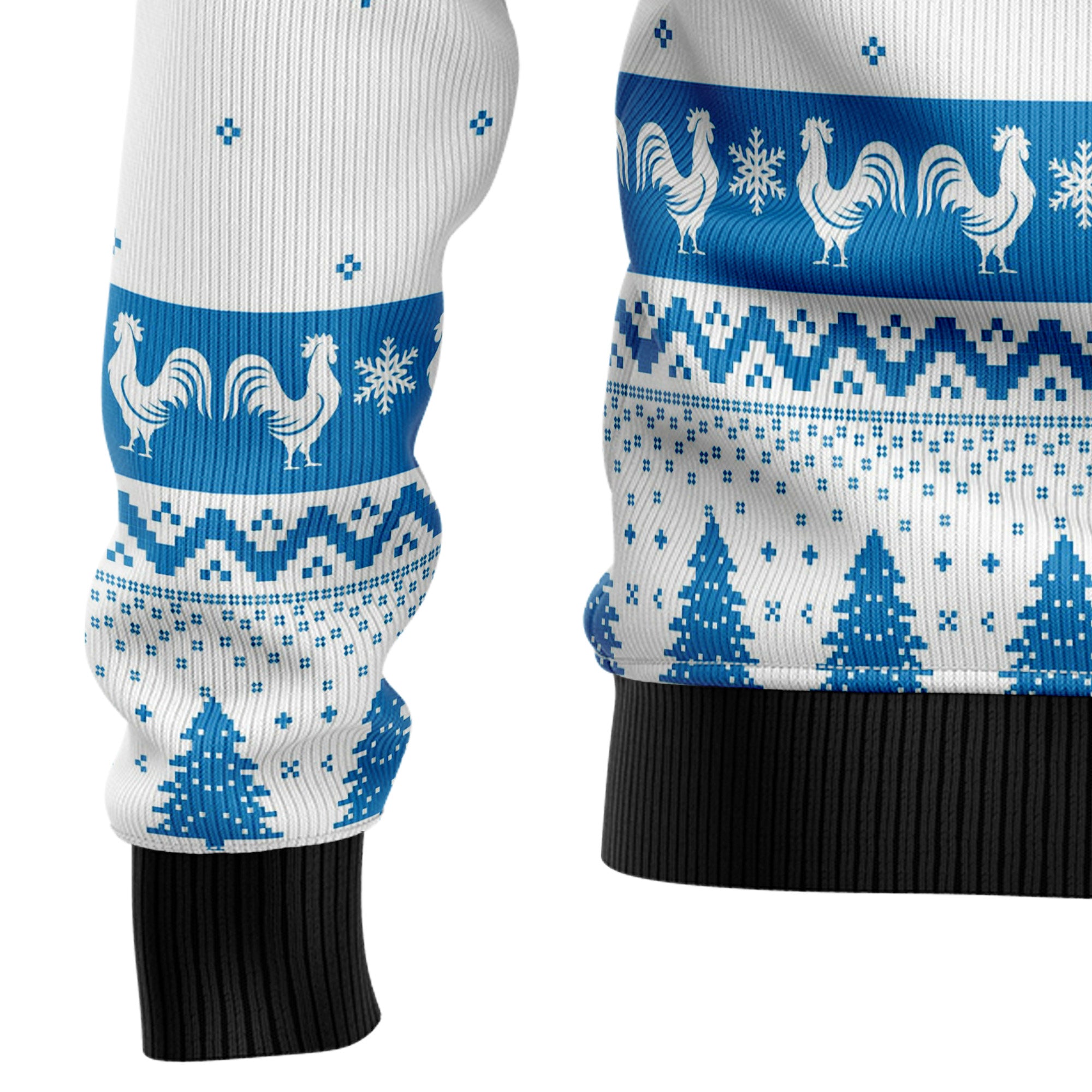 Chicken Life Ugly Christmas Sweater for Men and Women, Festive Holiday Party Outfit and Gift for Chicken Owners