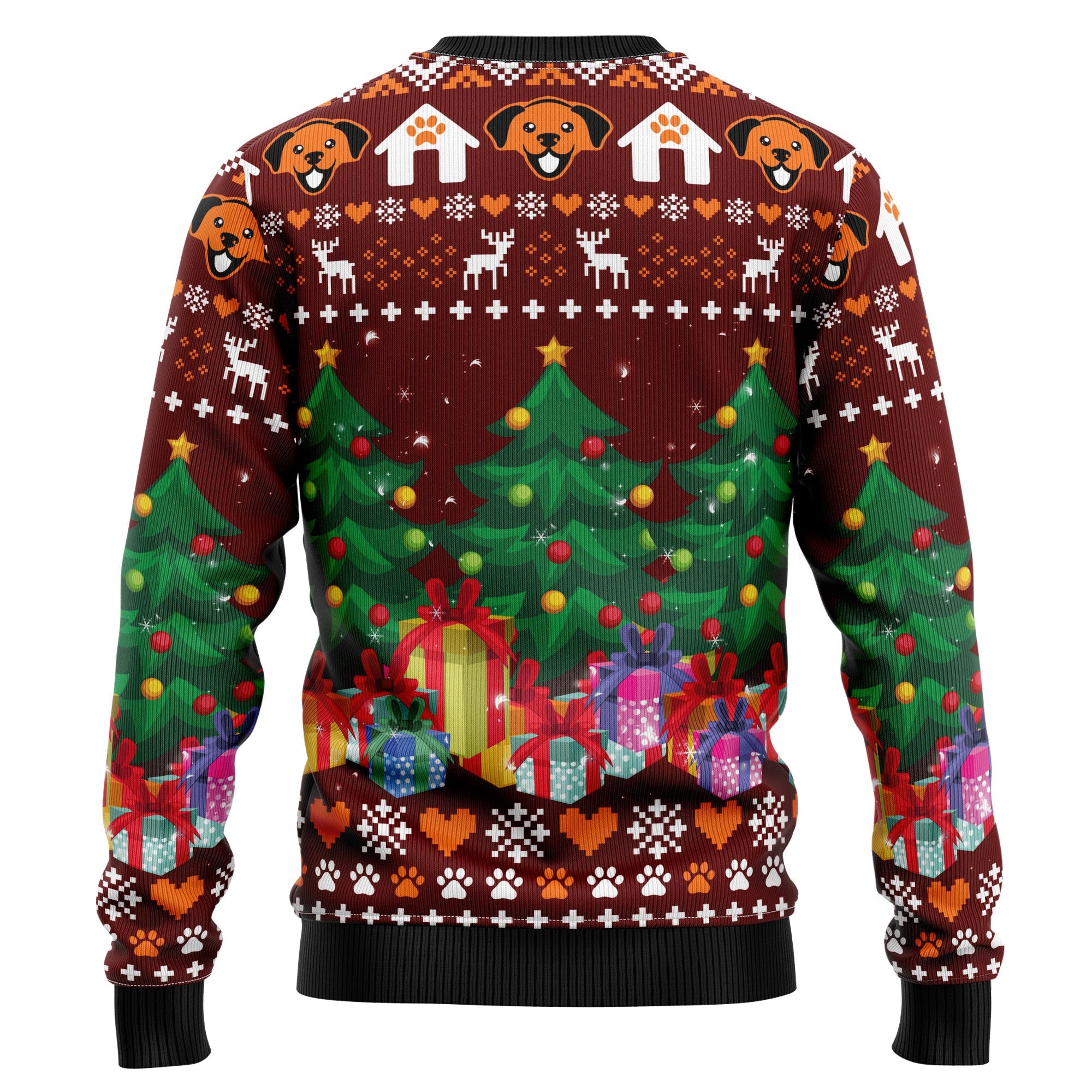 Cavalier King Charles Spaniel Pine Tree Ugly Christmas Sweater for Men Women, Holiday Party Outfit, Funny Xmas Gift