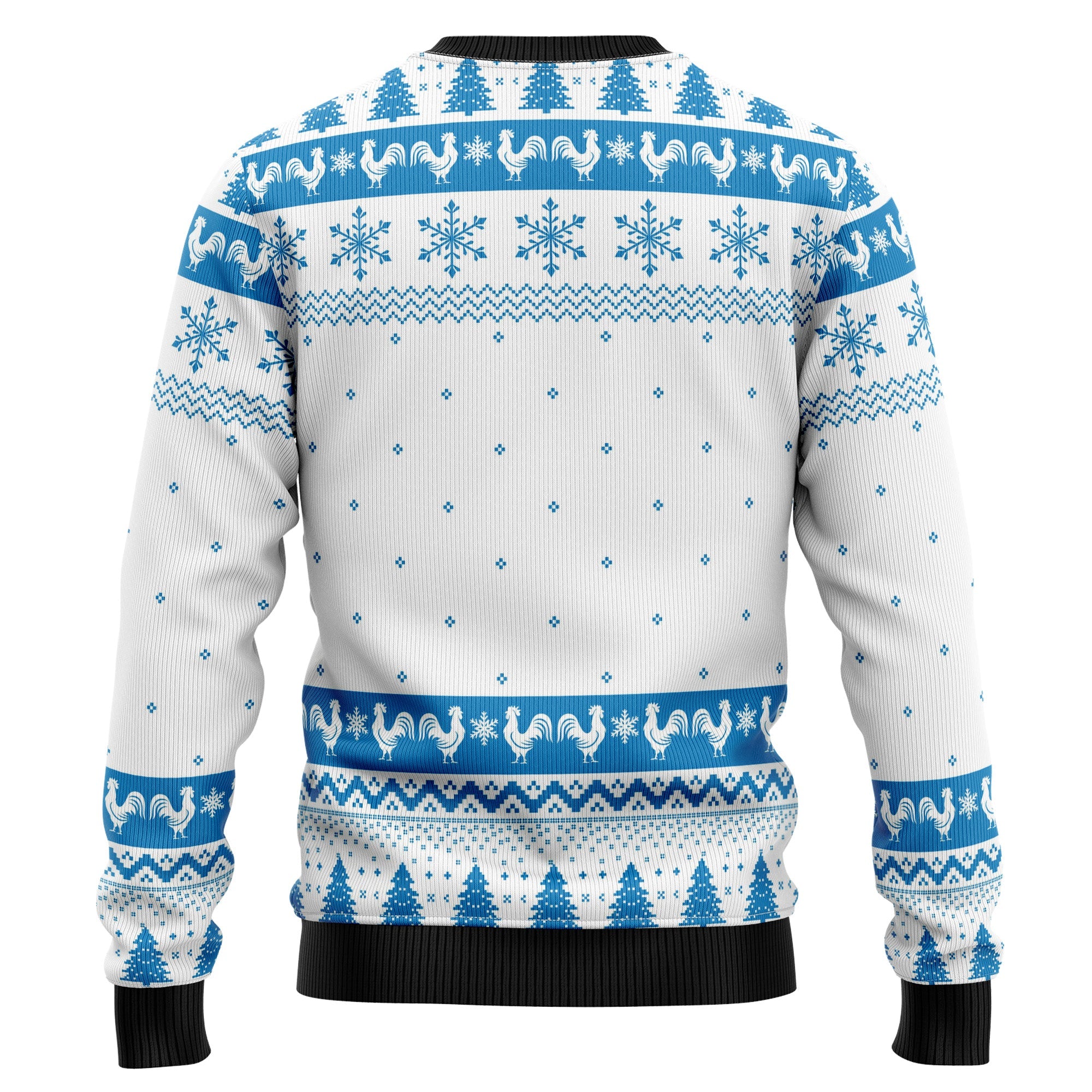 Chicken Life Ugly Christmas Sweater for Men and Women, Festive Holiday Party Outfit and Gift for Chicken Owners