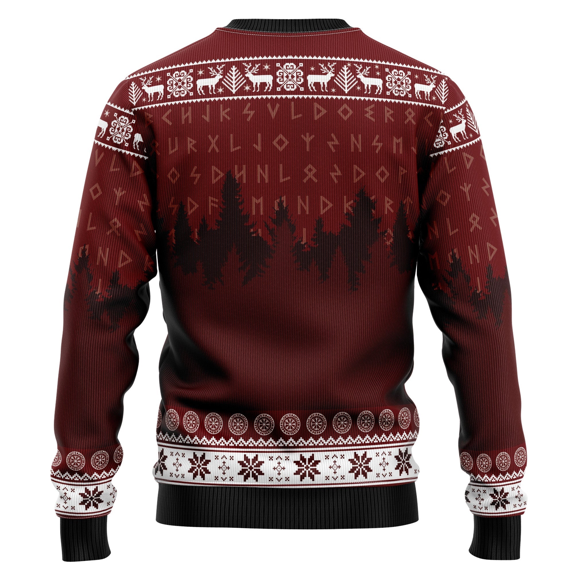Fa-la-la-la Valhalla-la Viking Ugly Christmas Sweater for Men Women, Funny Holiday Party Outfit, Festive Xmas Gift