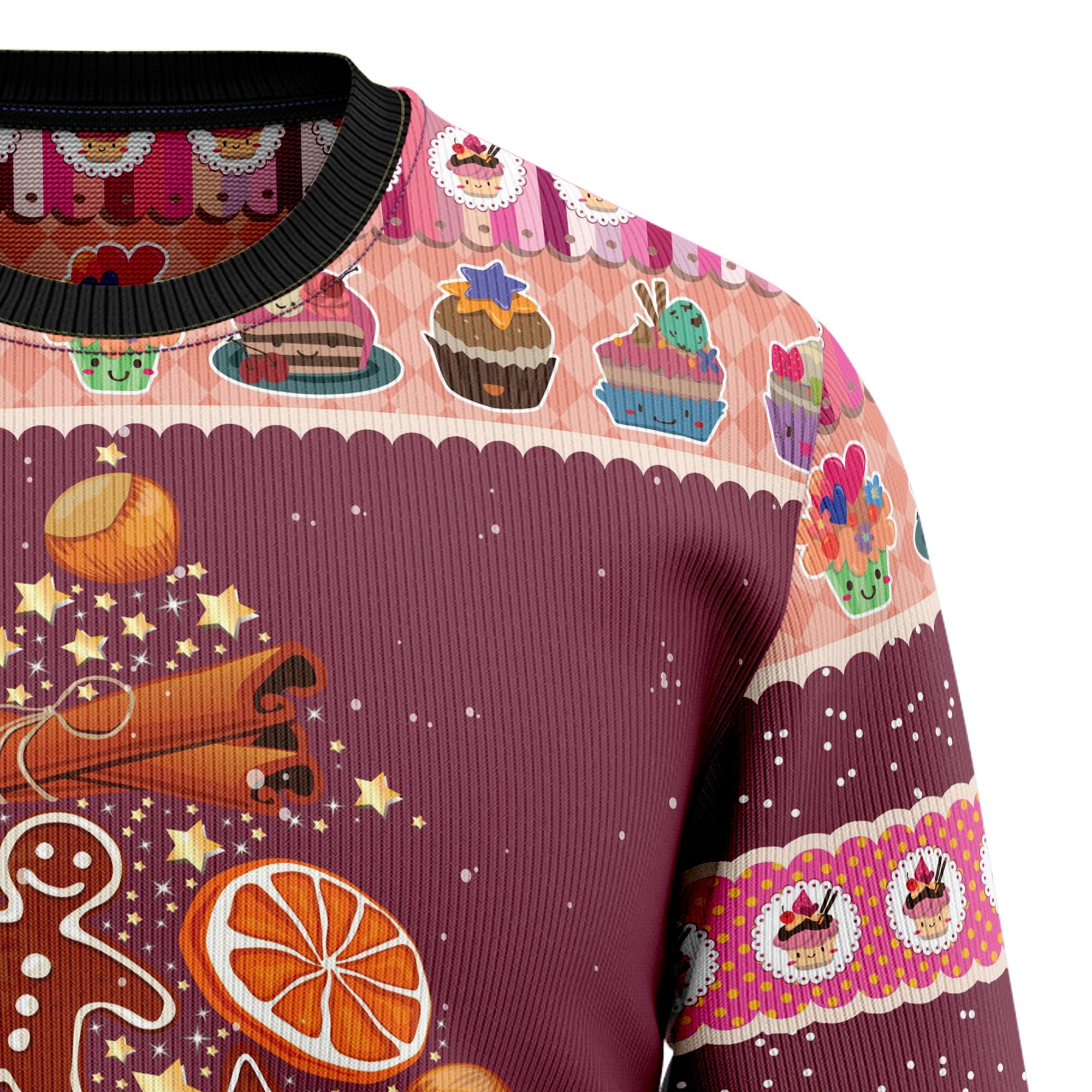 Gingerbread Christmas Tree Ugly Christmas Sweater for Men and Women, Funny Holiday Party Outfit, Festive Christmas Gift