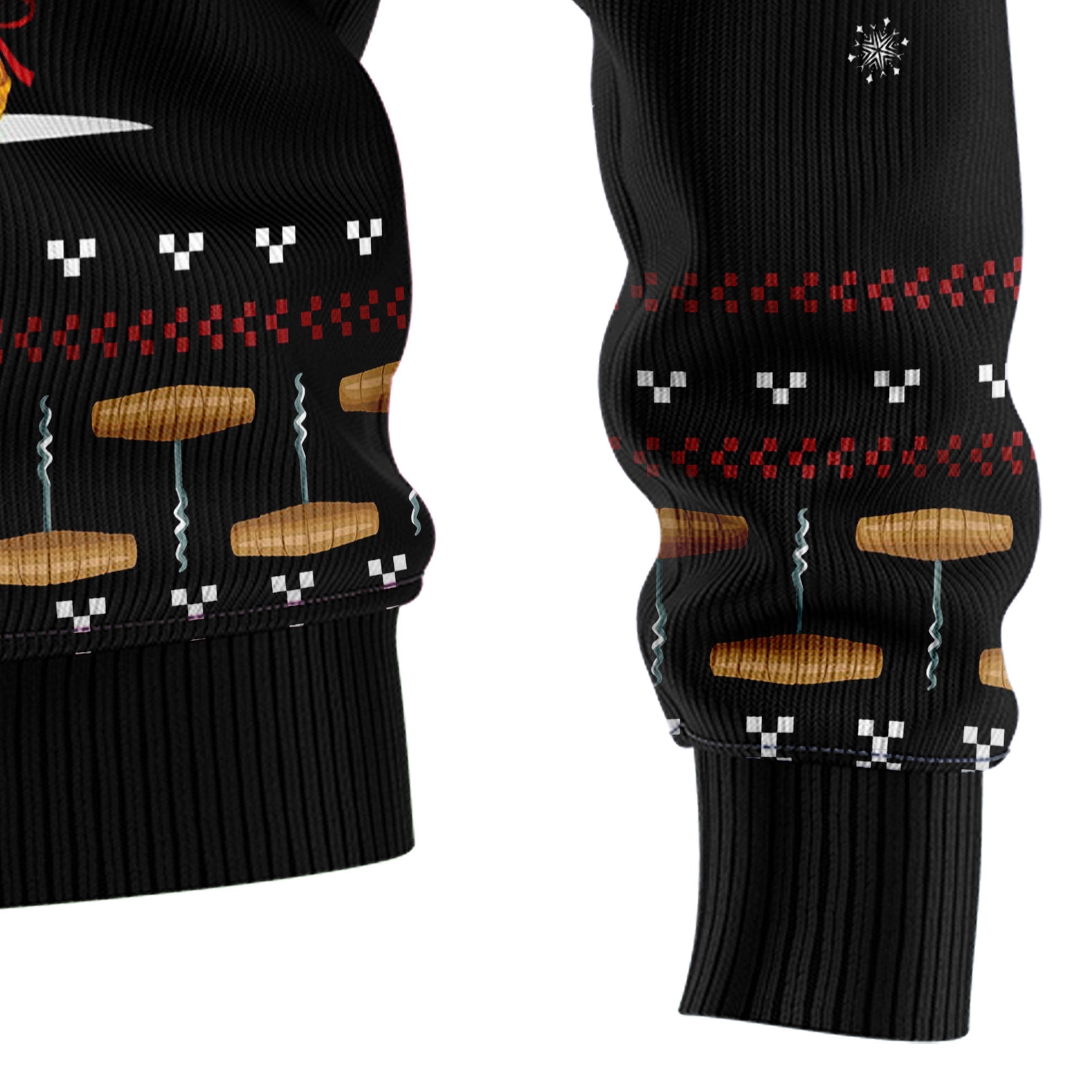 Red Wine Christmas Ugly Christmas Sweater for Men and Women, Funny Holiday Party Outfit, Festive Christmas Gift