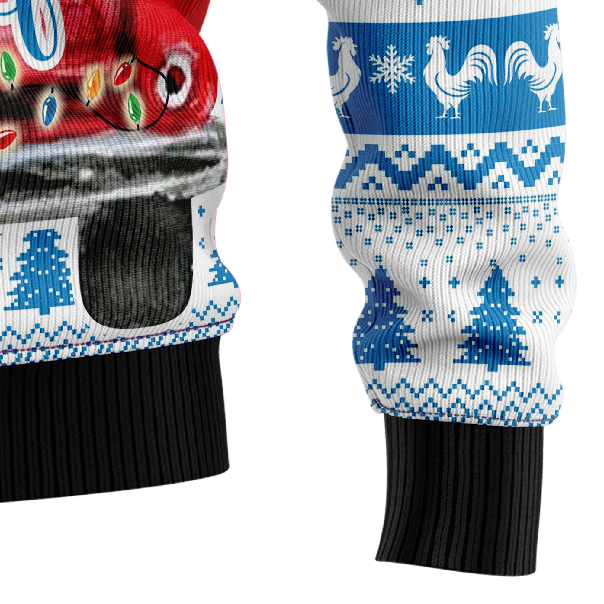 Chicken Life Ugly Christmas Sweater for Men and Women, Festive Holiday Party Outfit and Gift for Chicken Owners