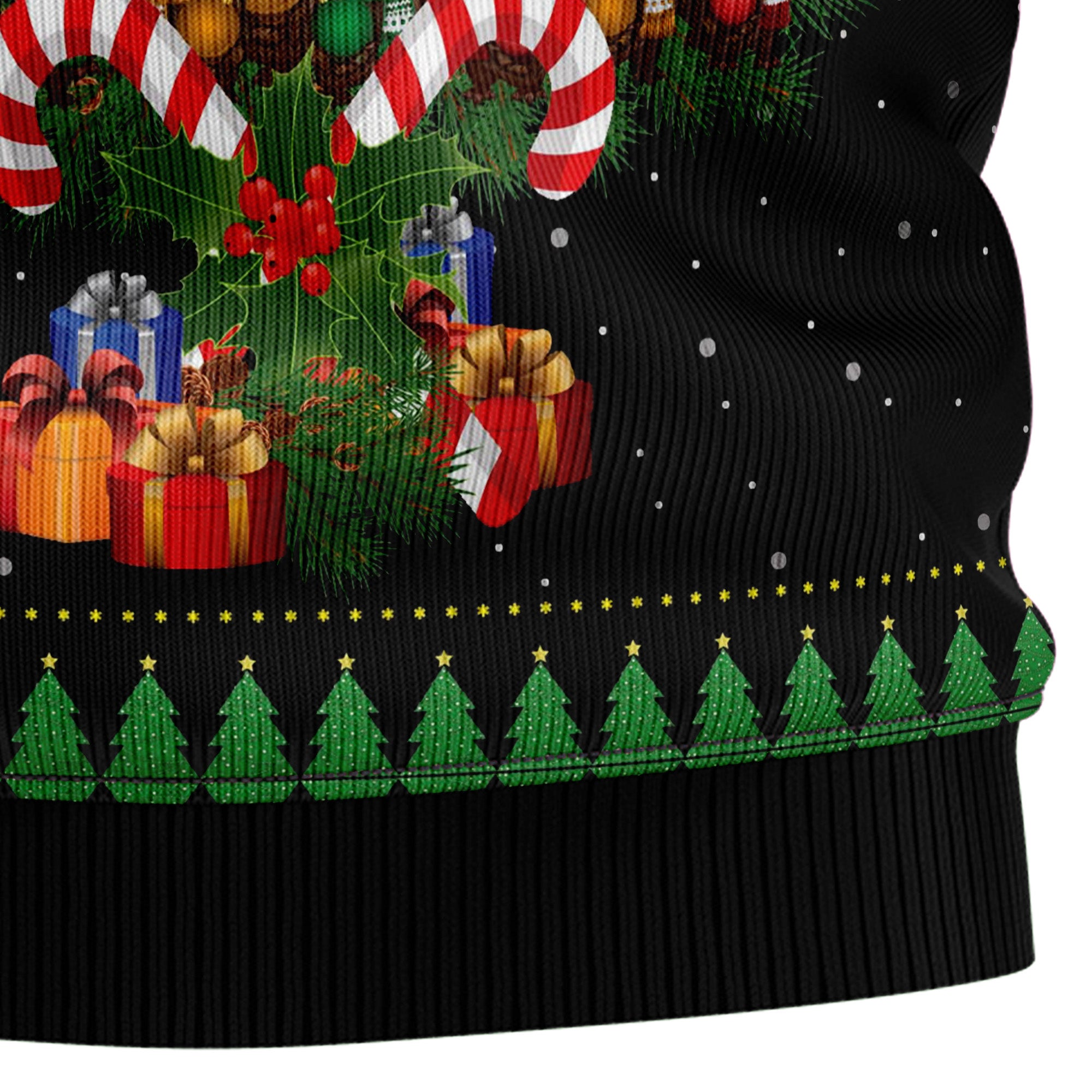 Owl Christmas Tree Ugly Christmas Sweater for Men and Women, Festive Holiday Party Outfit and Gift for Owl Lovers