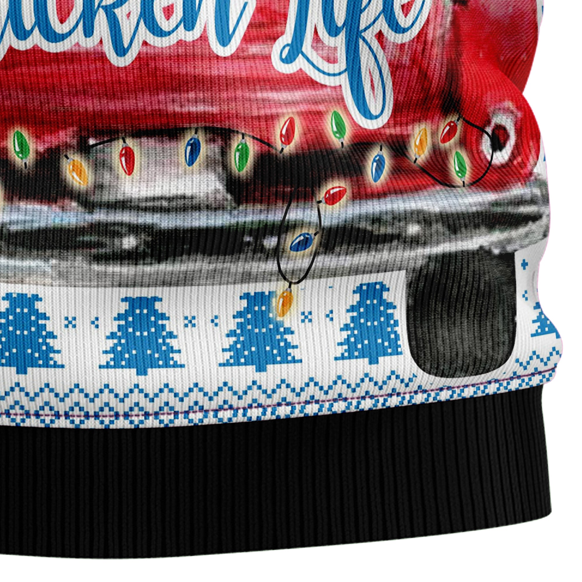 Chicken Life Ugly Christmas Sweater for Men and Women, Festive Holiday Party Outfit and Gift for Chicken Owners
