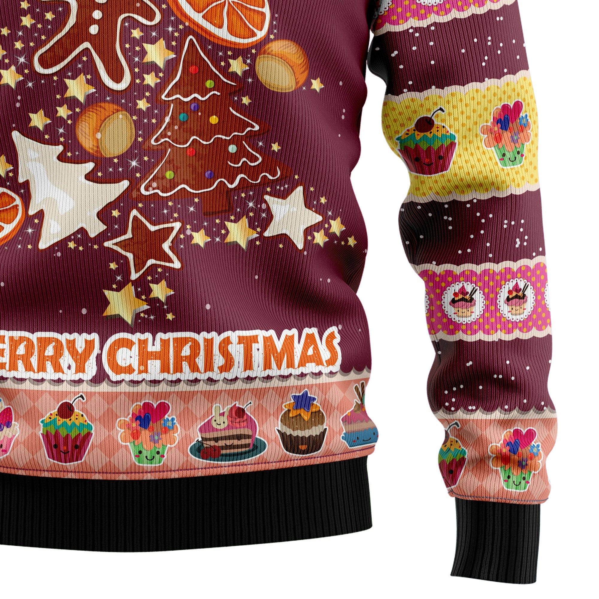 Gingerbread Christmas Tree Ugly Christmas Sweater for Men and Women, Funny Holiday Party Outfit, Festive Christmas Gift