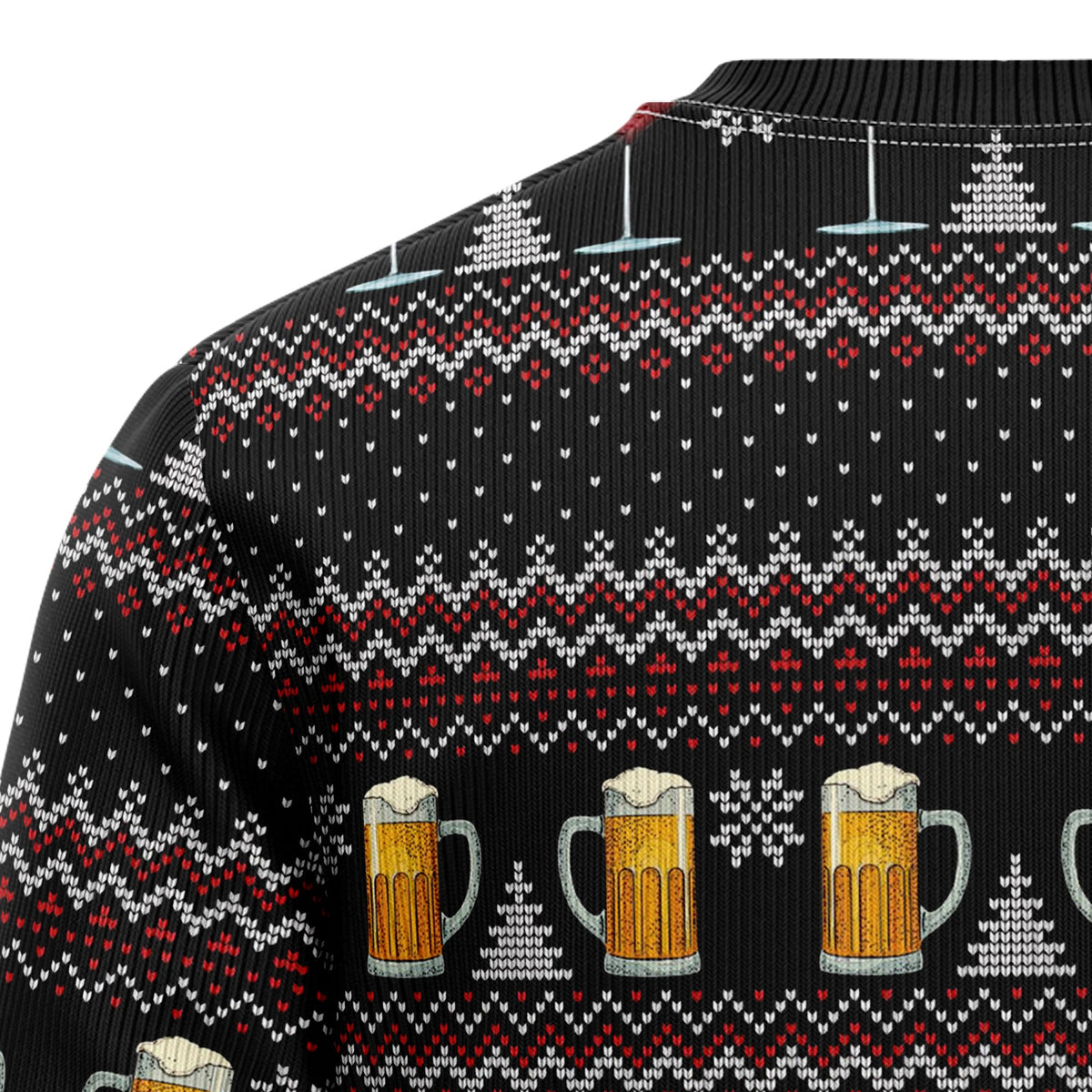Funny Lit Christmas Ugly Sweater, The Tree Isn’t The Only Thing Getting Lit Holiday Sweater, Party Gift for Christmas Celebrations