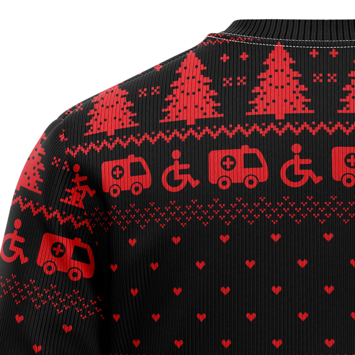 For Nurse Ugly Christmas Sweater for Men and Women, Funny Holiday Party Outfit, Festive Christmas Gift