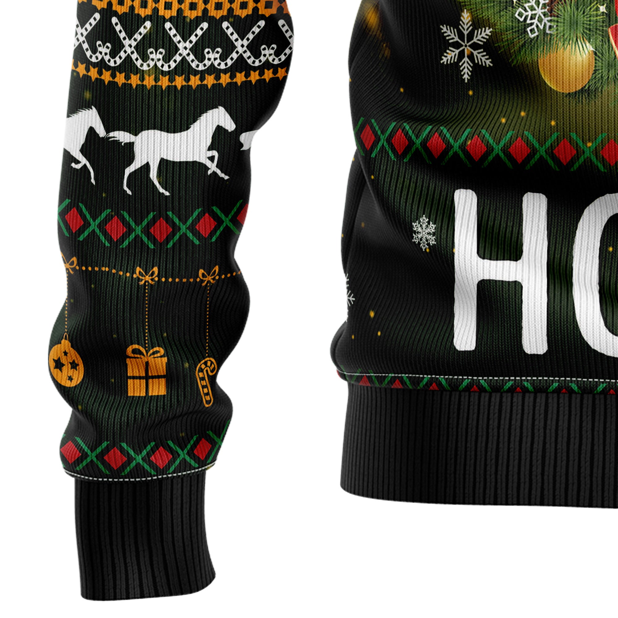 Horse All I Need for Christmas Ugly Christmas Sweater for Men and Women, Festive Holiday Outfit for Horse Lovers