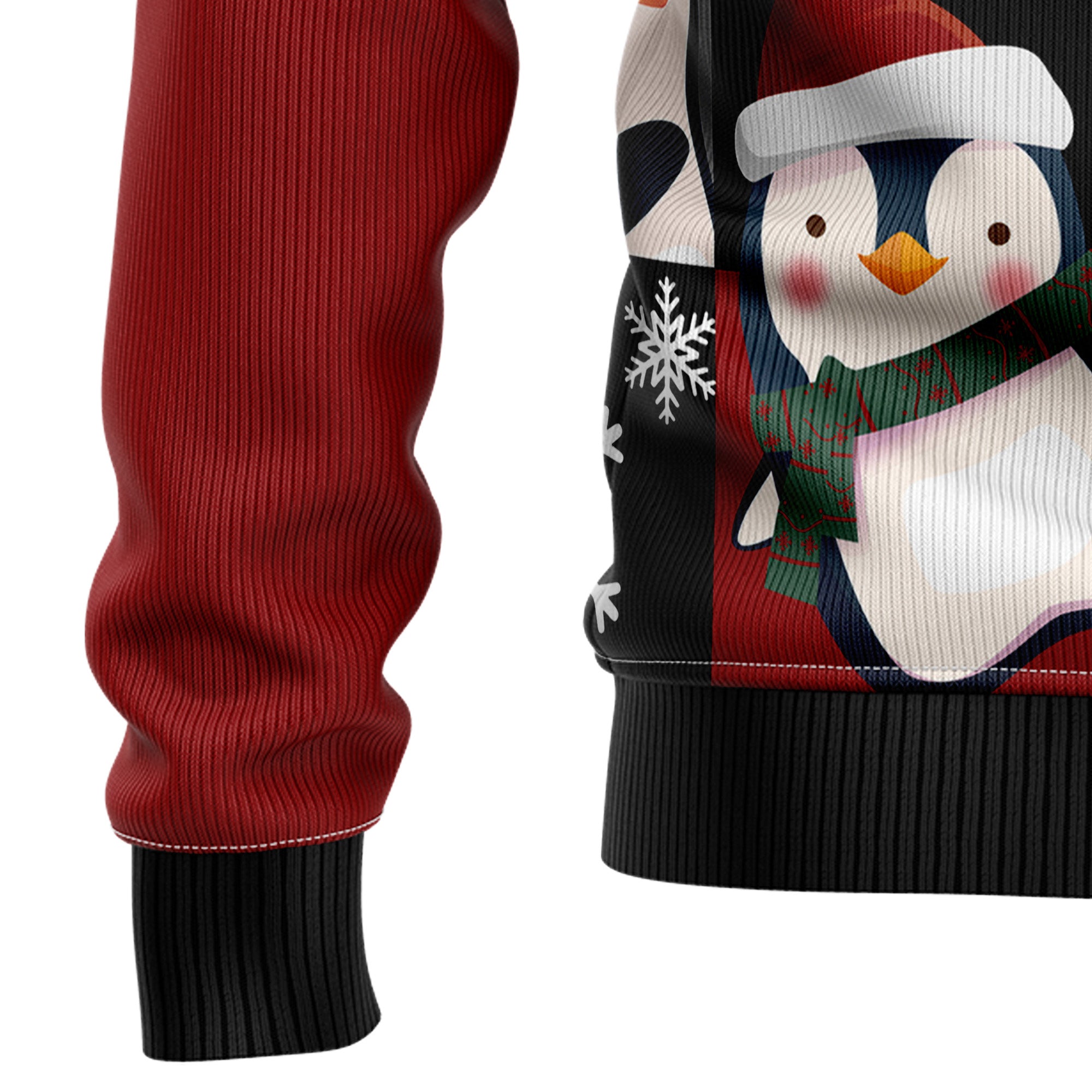 Cute Christmas Penguin Ugly Christmas Sweater for Men and Women, Funny Xmas Party Outfit, Gift for Penguin Lovers