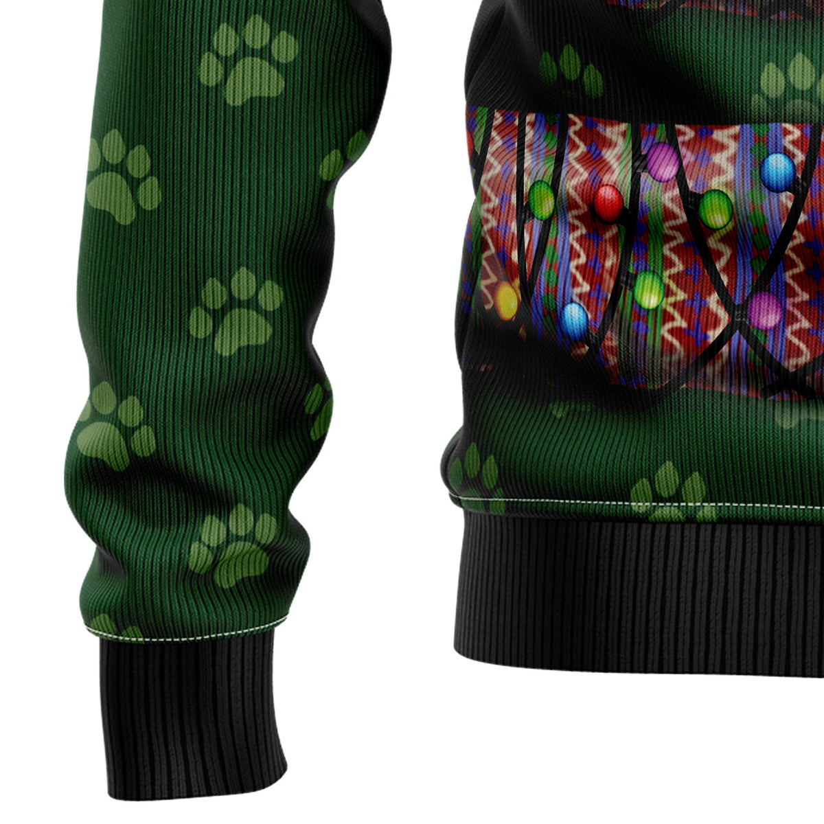 Dachshund Christmas Sweater - Funny Ugly Christmas Sweater for Men and Women, Unisex Holiday Party Outfit