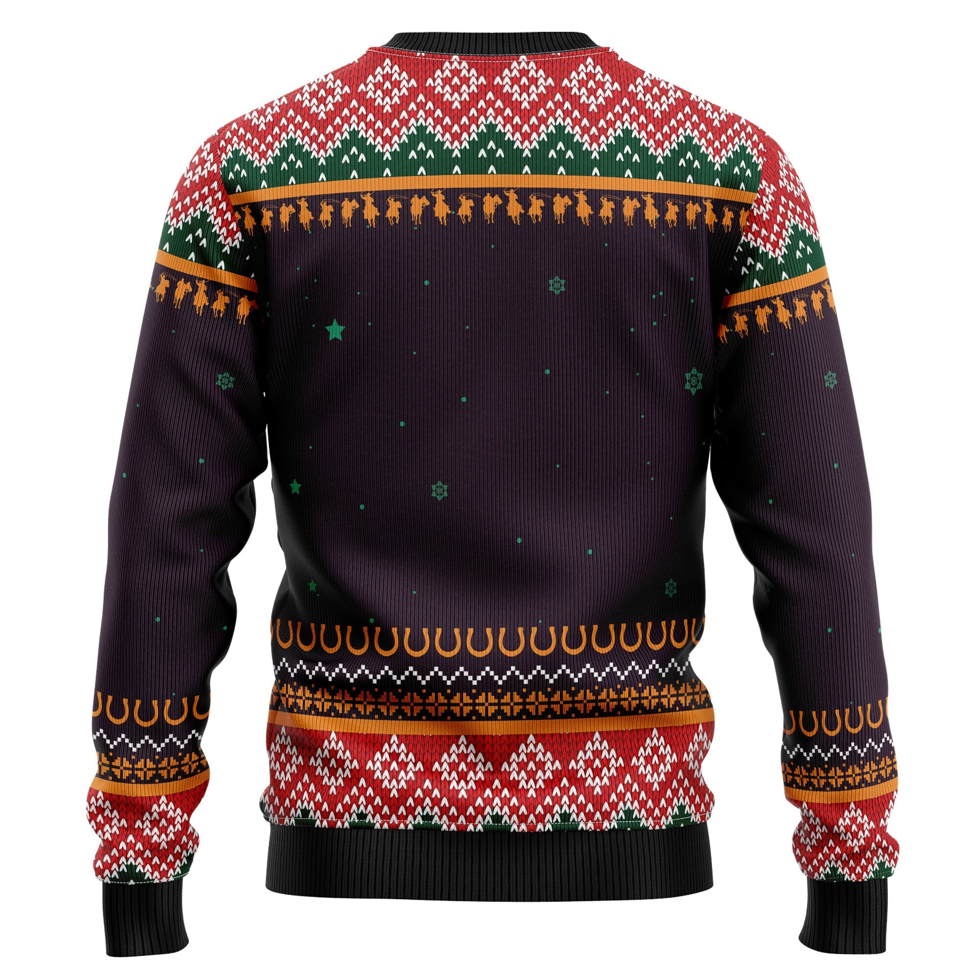 Cowboy Season Ugly Christmas Sweater - Funny Holiday Party Pullover for Men and Women, Festive Christmas Gift 2026