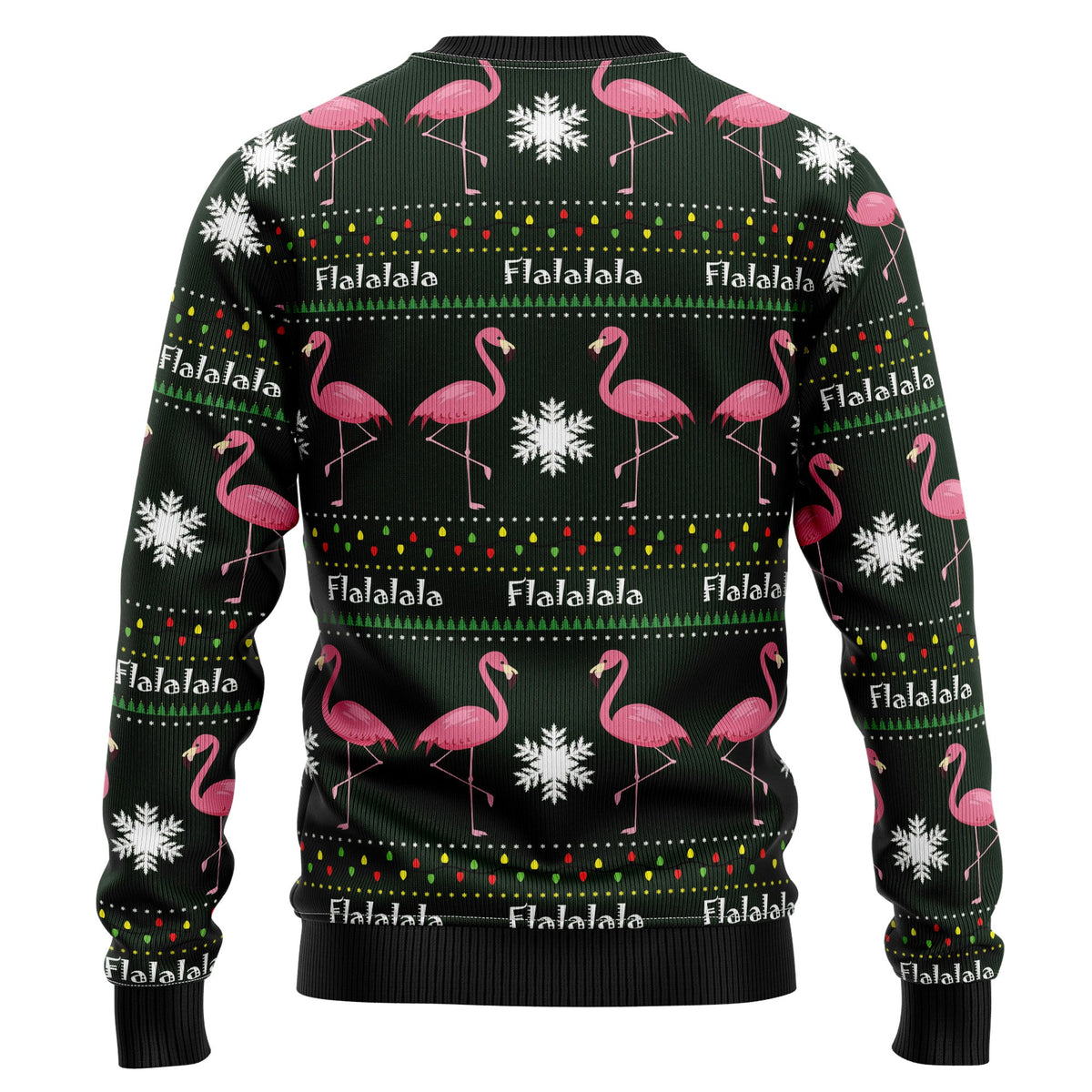 Flamingo Flalala Ugly Christmas Sweater for Men and Women, Funny Holiday Party Outfit, Festive Christmas Gift