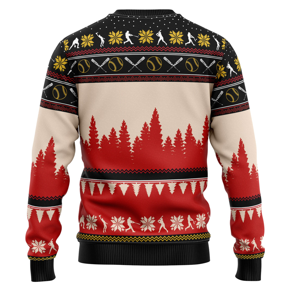 All I Want For Christmas Is More Time For Softball Ugly Christmas Sweater, Funny Holiday Party Outfit for Men Women,
