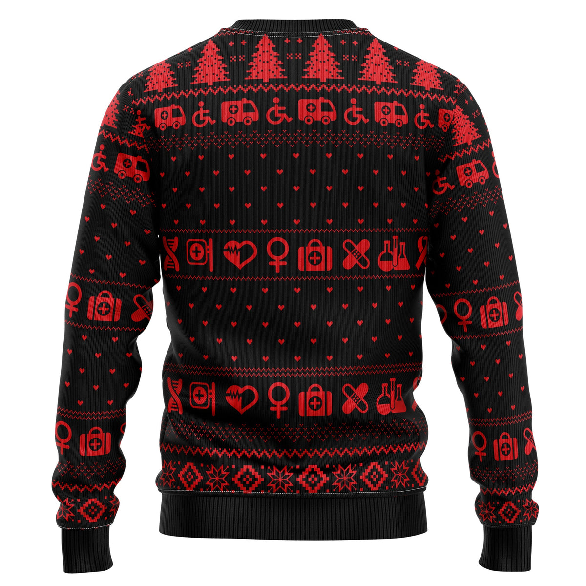For Nurse Ugly Christmas Sweater for Men and Women, Funny Holiday Party Outfit, Festive Christmas Gift