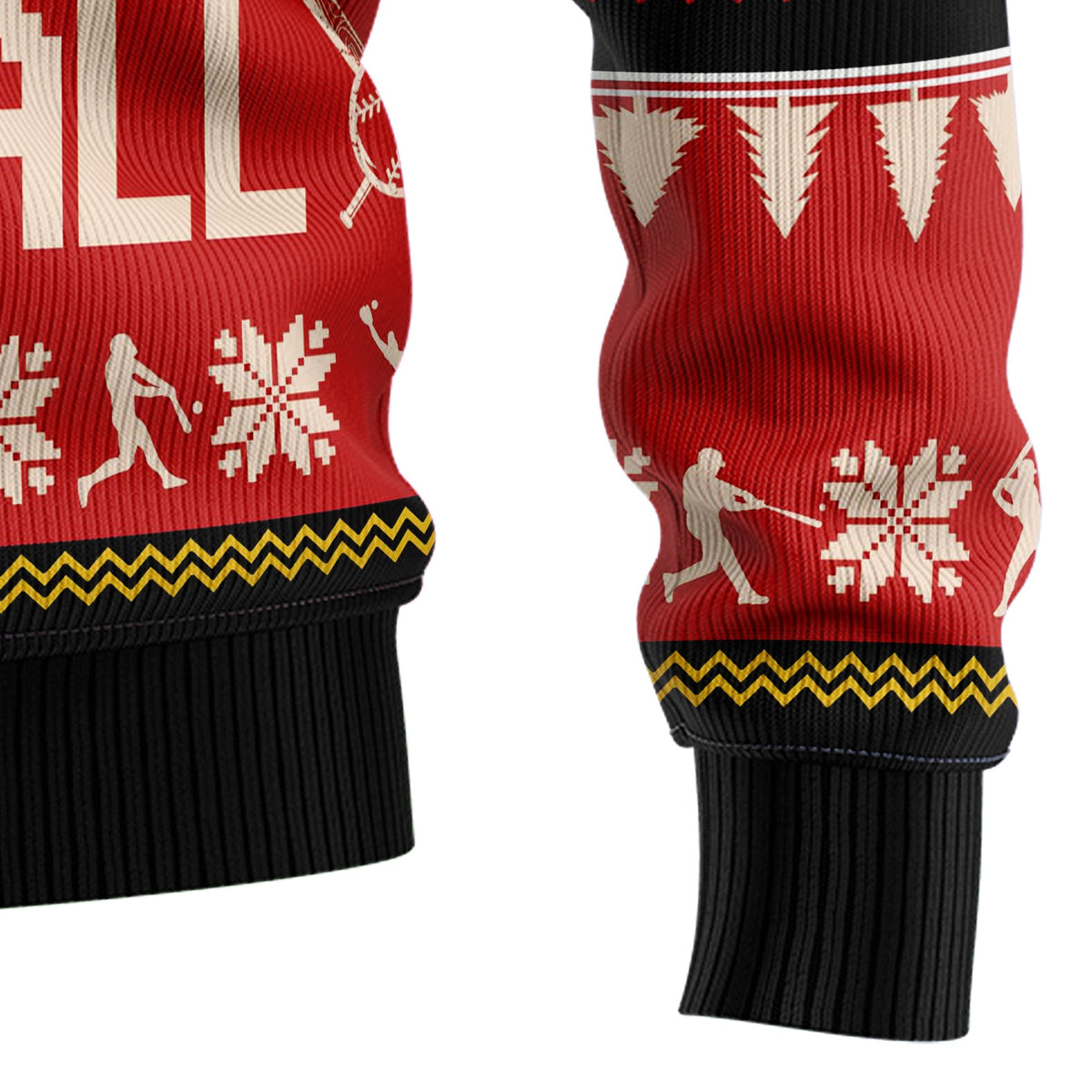 All I Want For Christmas Is More Time For Softball Ugly Christmas Sweater, Funny Holiday Party Outfit for Men Women,