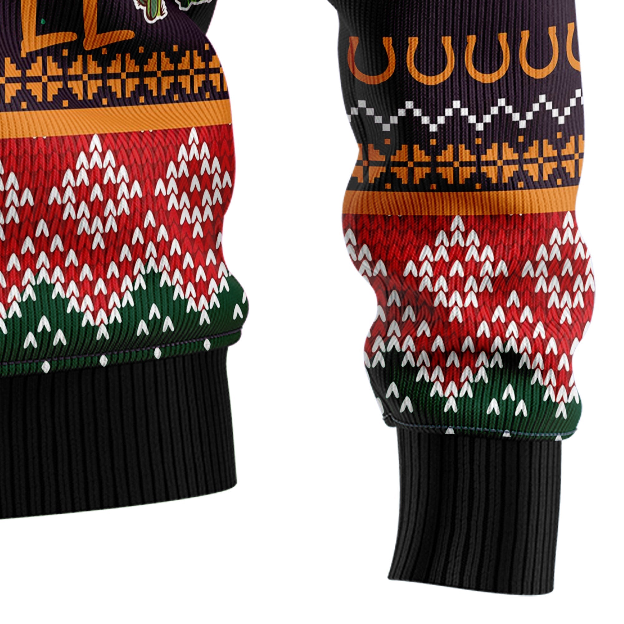 Cowboy Season Ugly Christmas Sweater - Funny Holiday Party Pullover for Men and Women, Festive Christmas Gift 2026