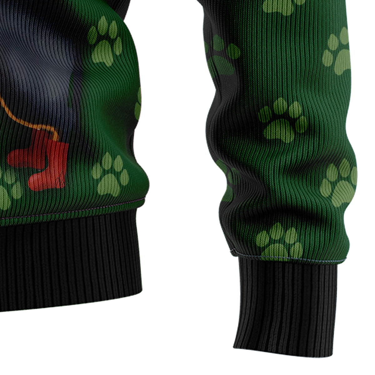 Dachshund Christmas Sweater - Funny Ugly Christmas Sweater for Men and Women, Unisex Holiday Party Outfit