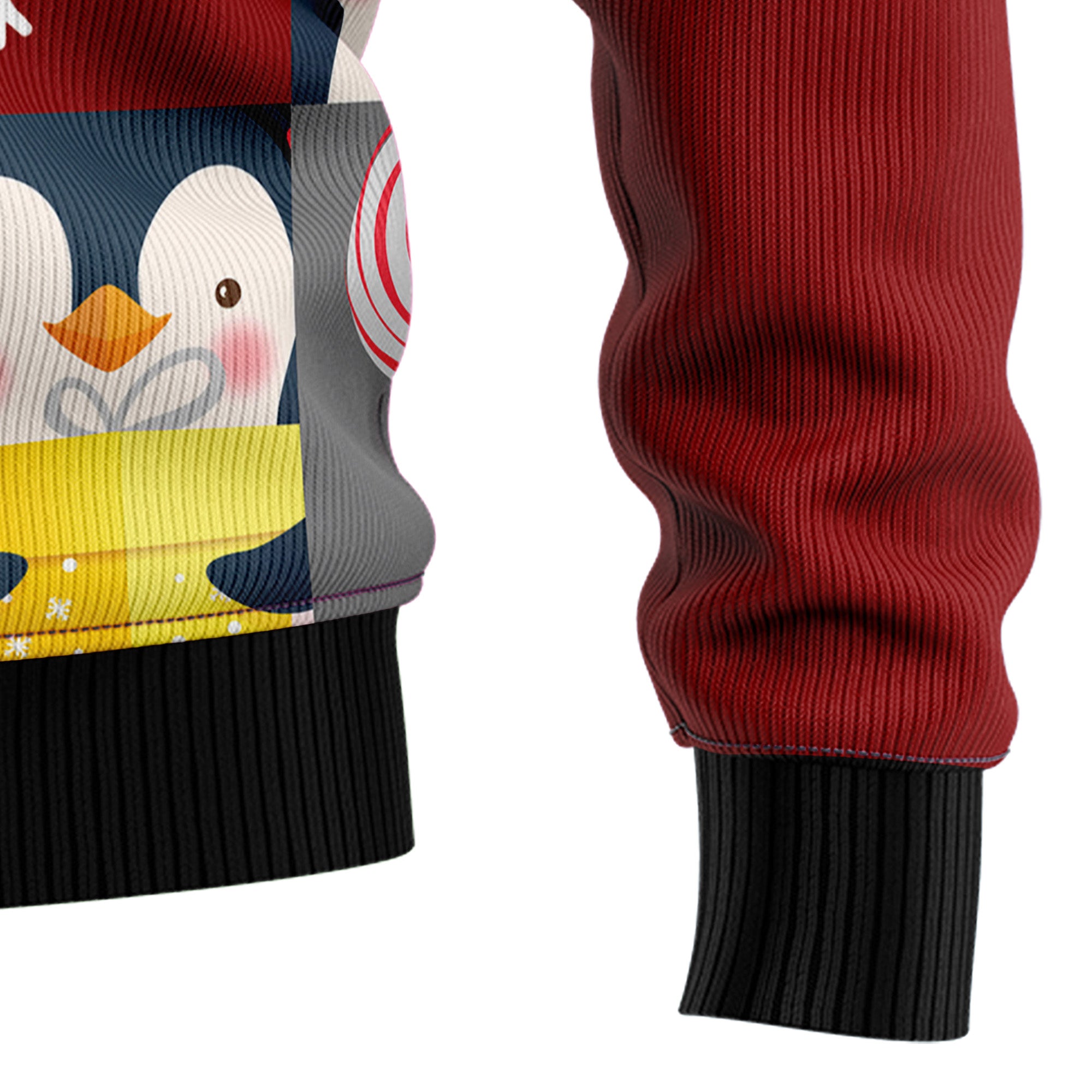 Cute Christmas Penguin Ugly Christmas Sweater for Men and Women, Funny Xmas Party Outfit, Gift for Penguin Lovers