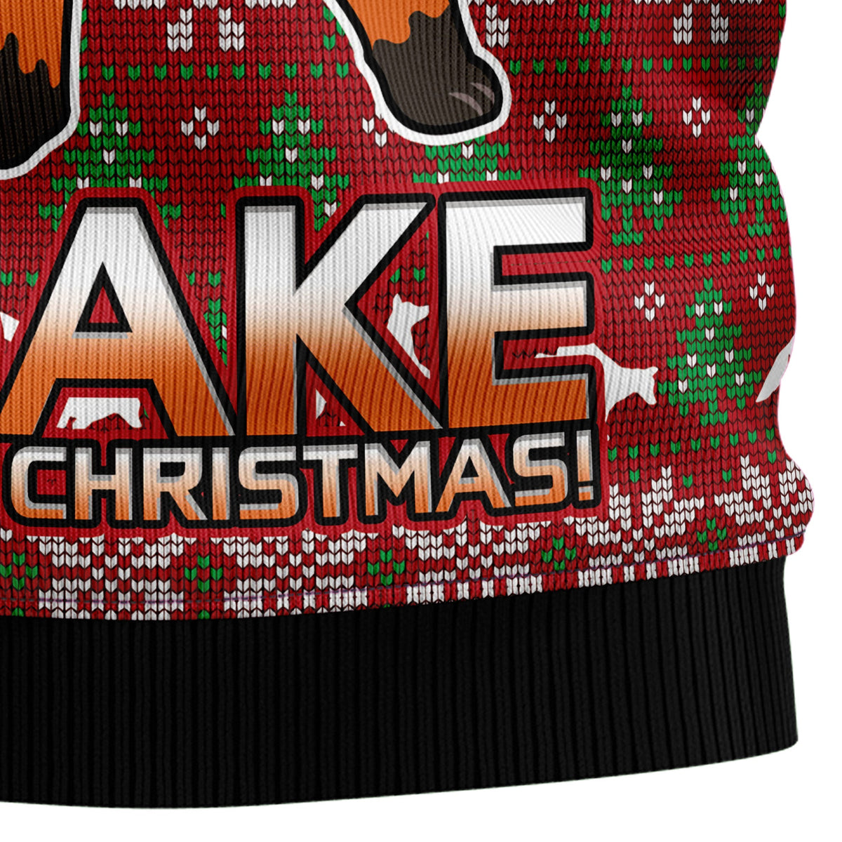 Oh For Fox Sake Ugly Christmas Sweater for Men and Women, Funny Holiday Party Outfit, Festive Christmas Gift