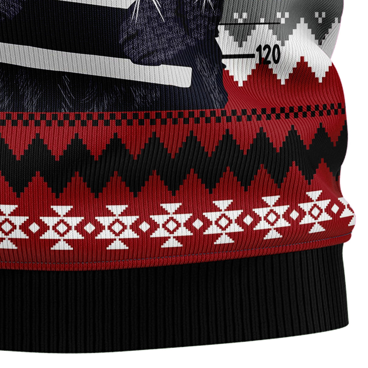Black Cat Tree Killer Ugly Christmas Sweater for Men and Women, Funny Holiday Party Outfit, Festive Christmas Gift