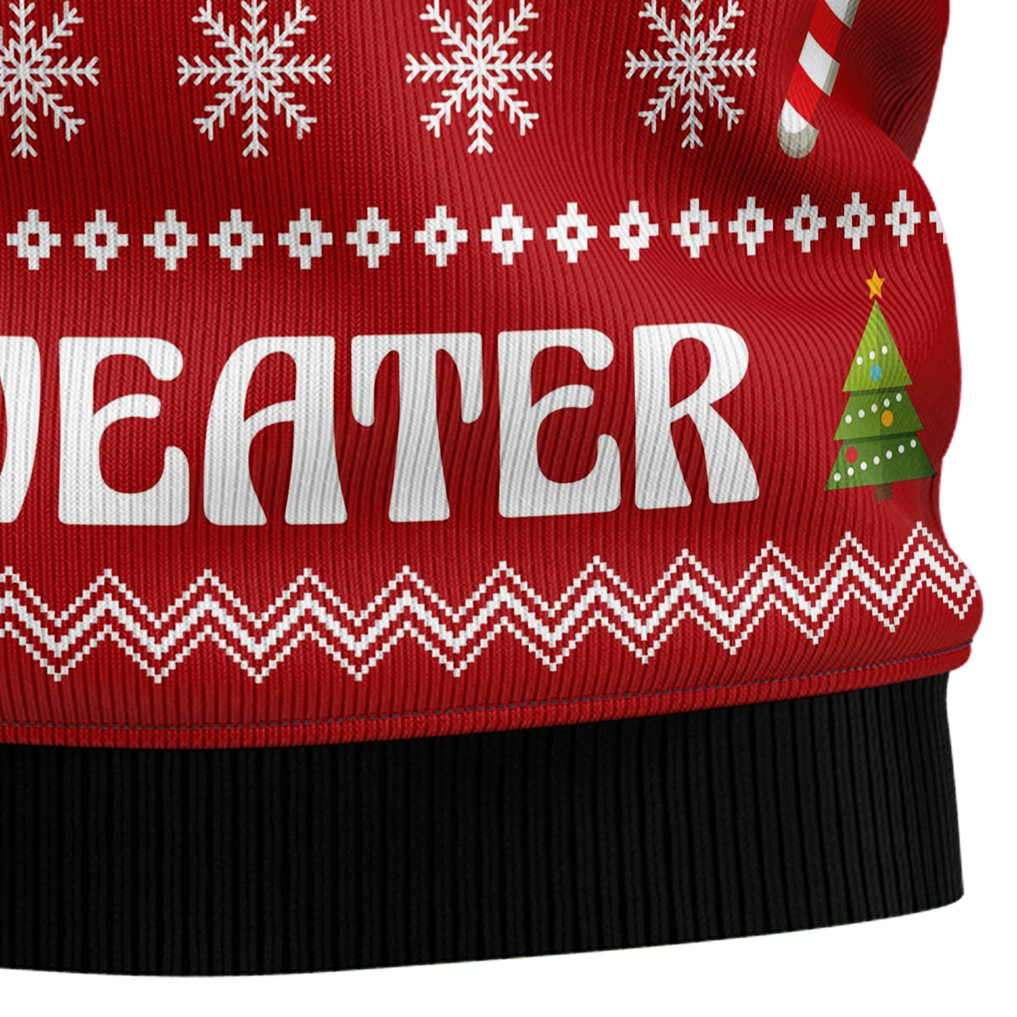 Texas Cowboy Ugly Christmas Sweater for Men and Women, This Is My Ugly Sweater Quote, Funny Holiday Party Gift